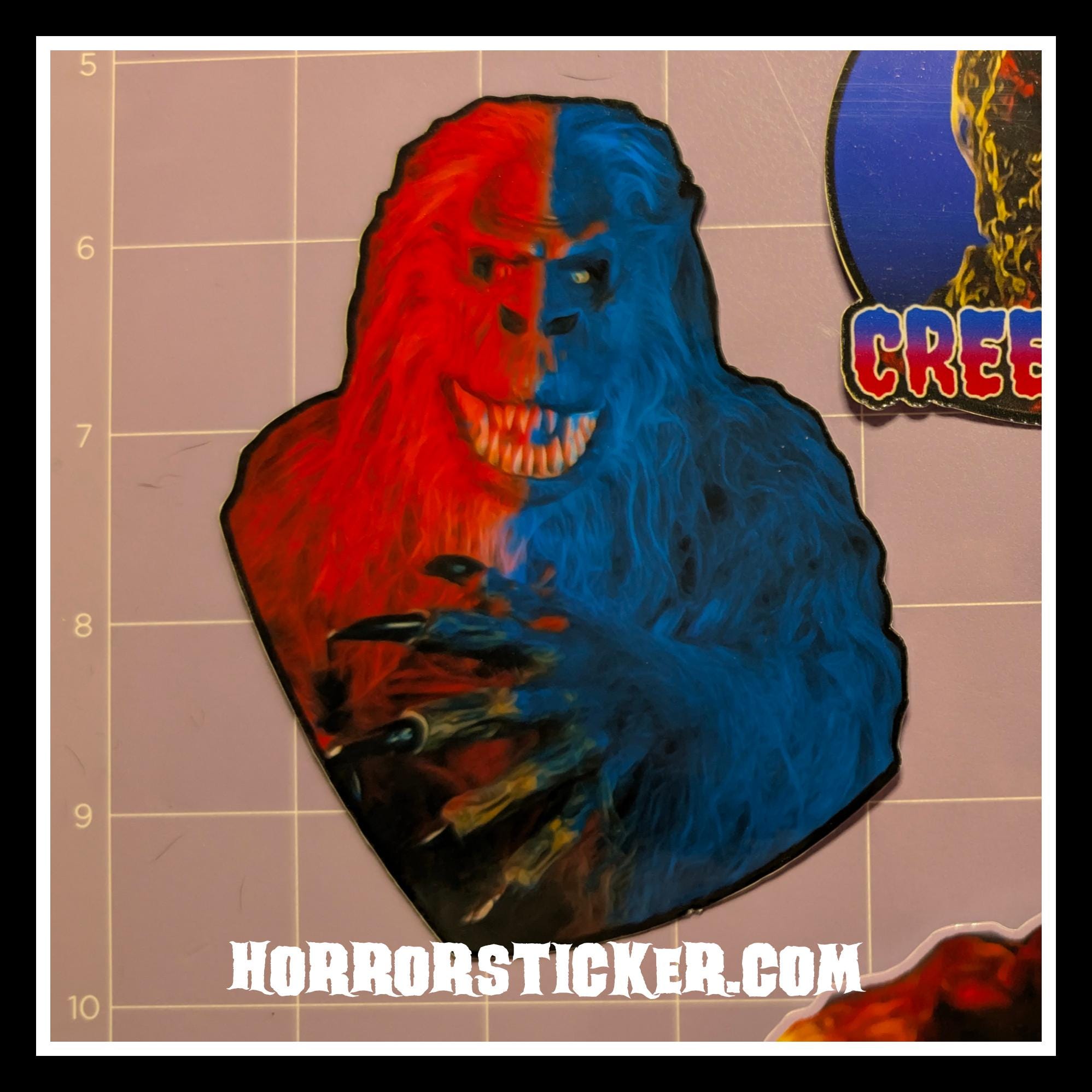 Creepshow | Horror Die Cut Waterproof Laminated Sticker