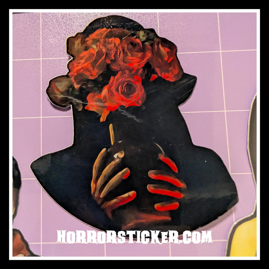 Obsession | Horror Die Cut Waterproof Laminated Stickers