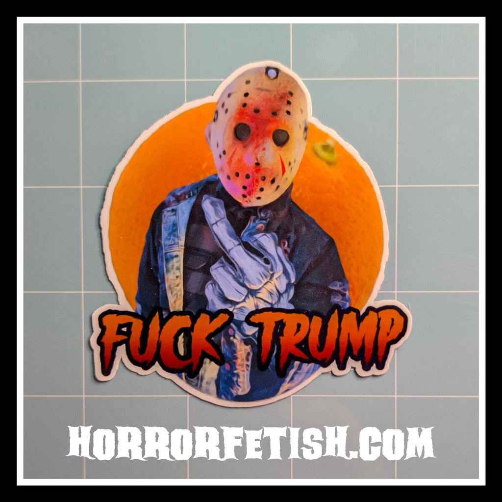 Political | 18+ Horror Cosplay Die Cut Waterproof Laminated Stickers