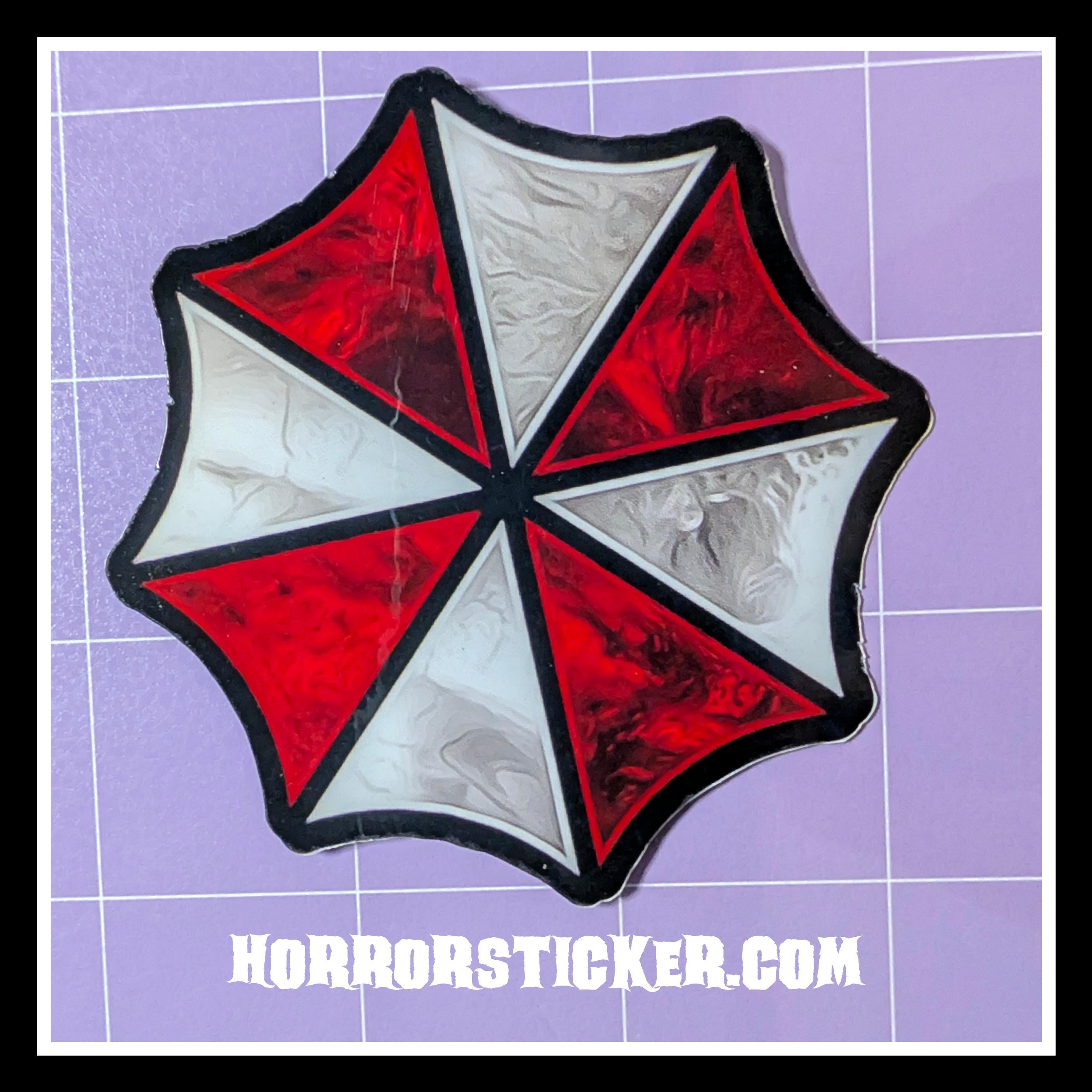 Resident Evil | Horror Die Cut Waterproof Laminated Stickers