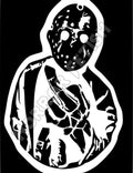 Jason Voorhees | Friday the 13th | Vinyl Horror Car Decal