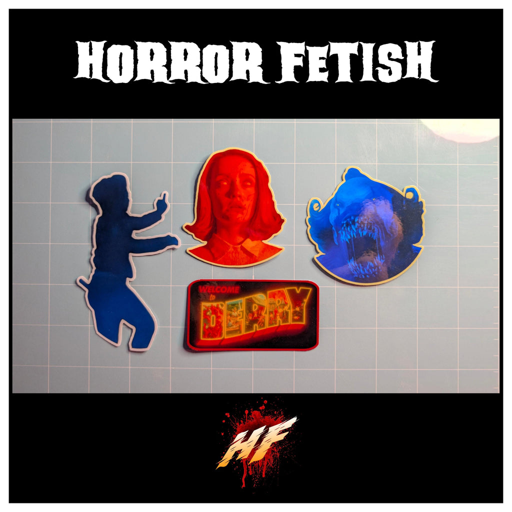Welcome to Derry | Horror Character Inspired Die Cut Waterproof Laminated Stickers