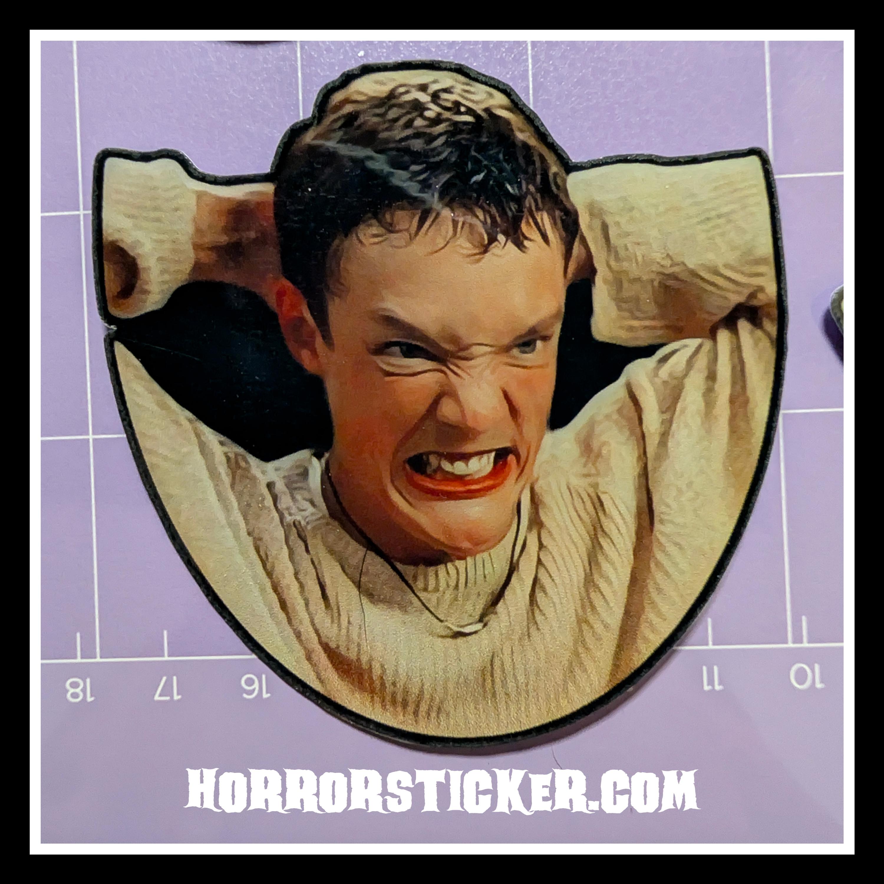 Scream | Horror Die Cut Waterproof Laminated Stickers