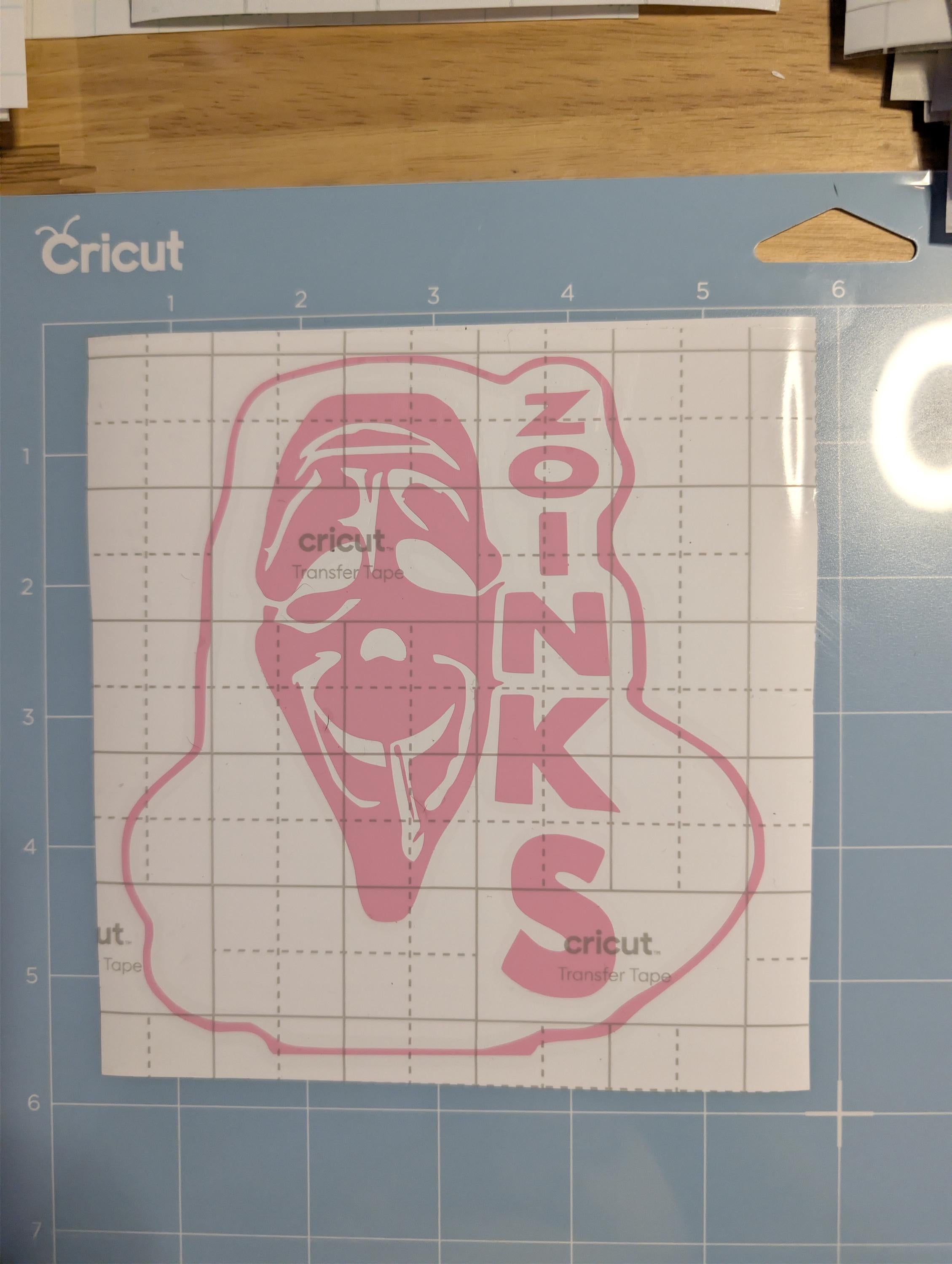 ZOINKS | Ghostface Scream | Vinyl Horror Car Decal