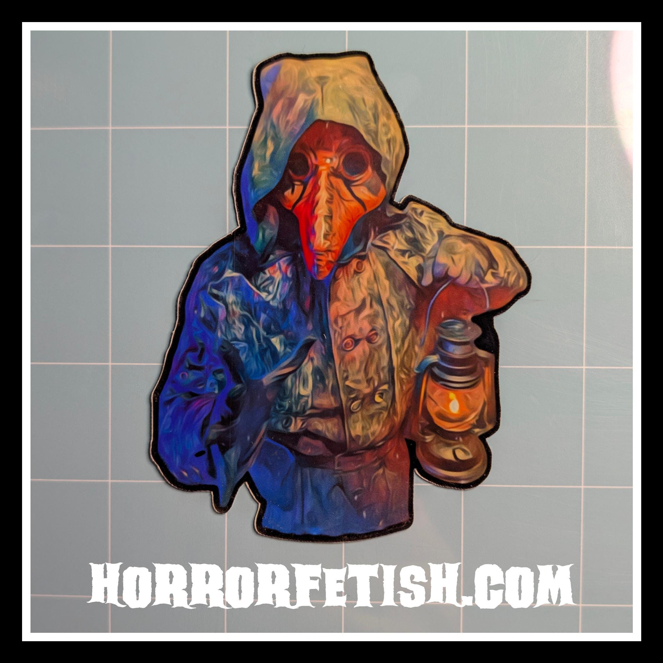 Vampire & Plague Doctor | 18+ Horror Cosplay Die Cut Waterproof Laminated Stickers