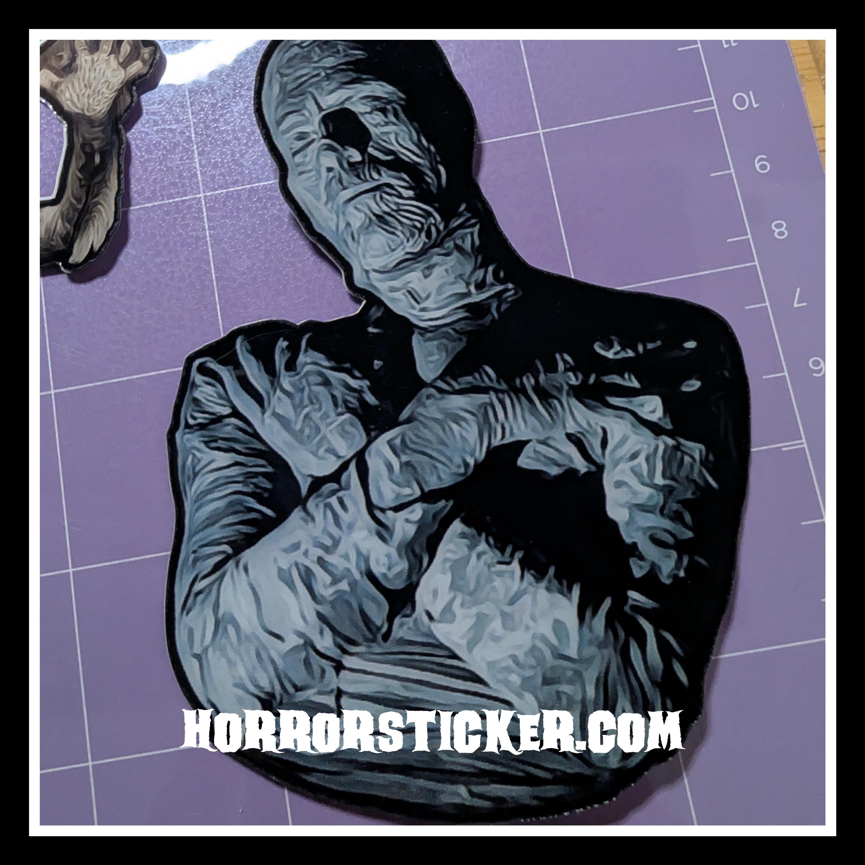 Universal Monsters | Horror Die Cut Waterproof Laminated Stickers
