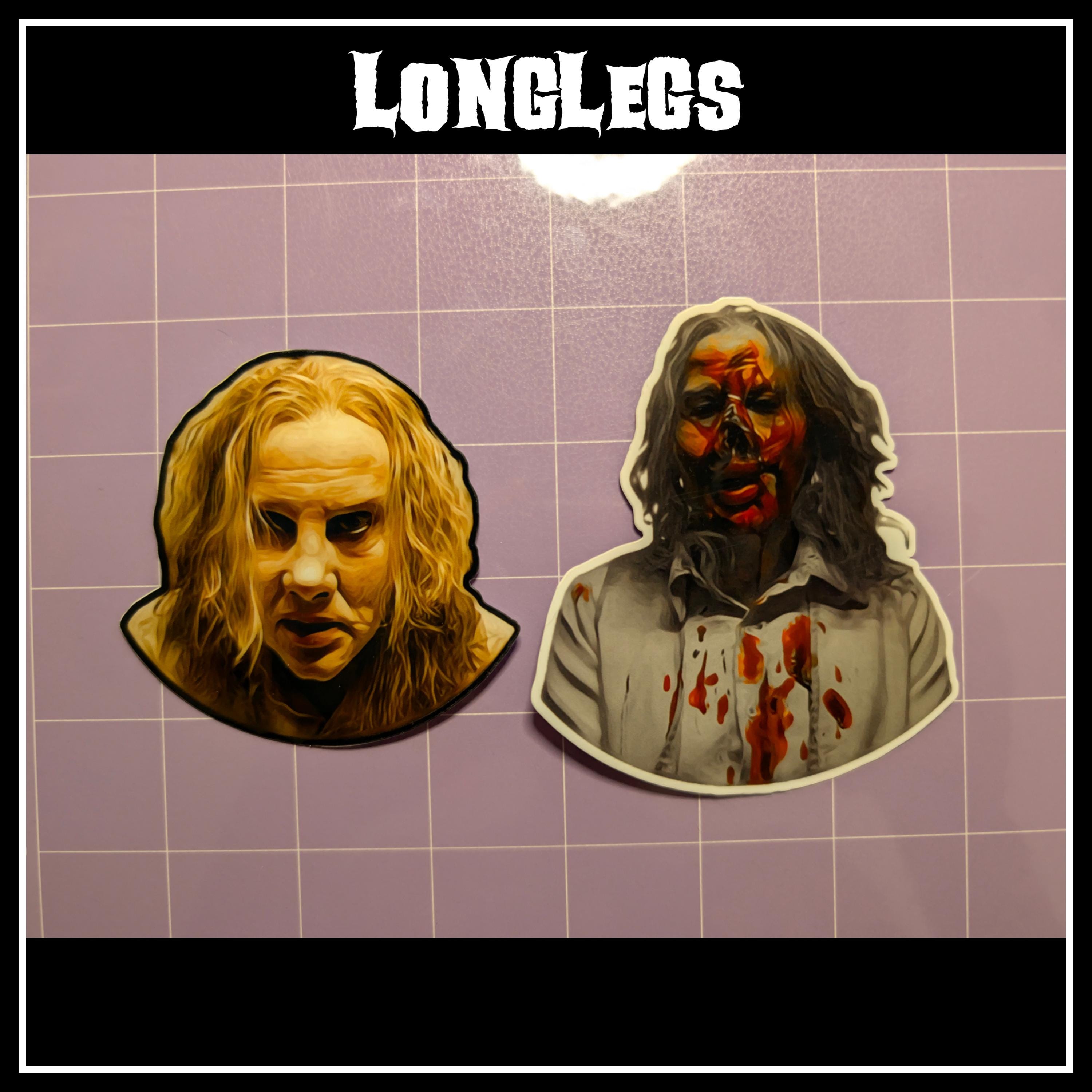 Longlegs | Horror Die Cut Waterproof Laminated Sticker