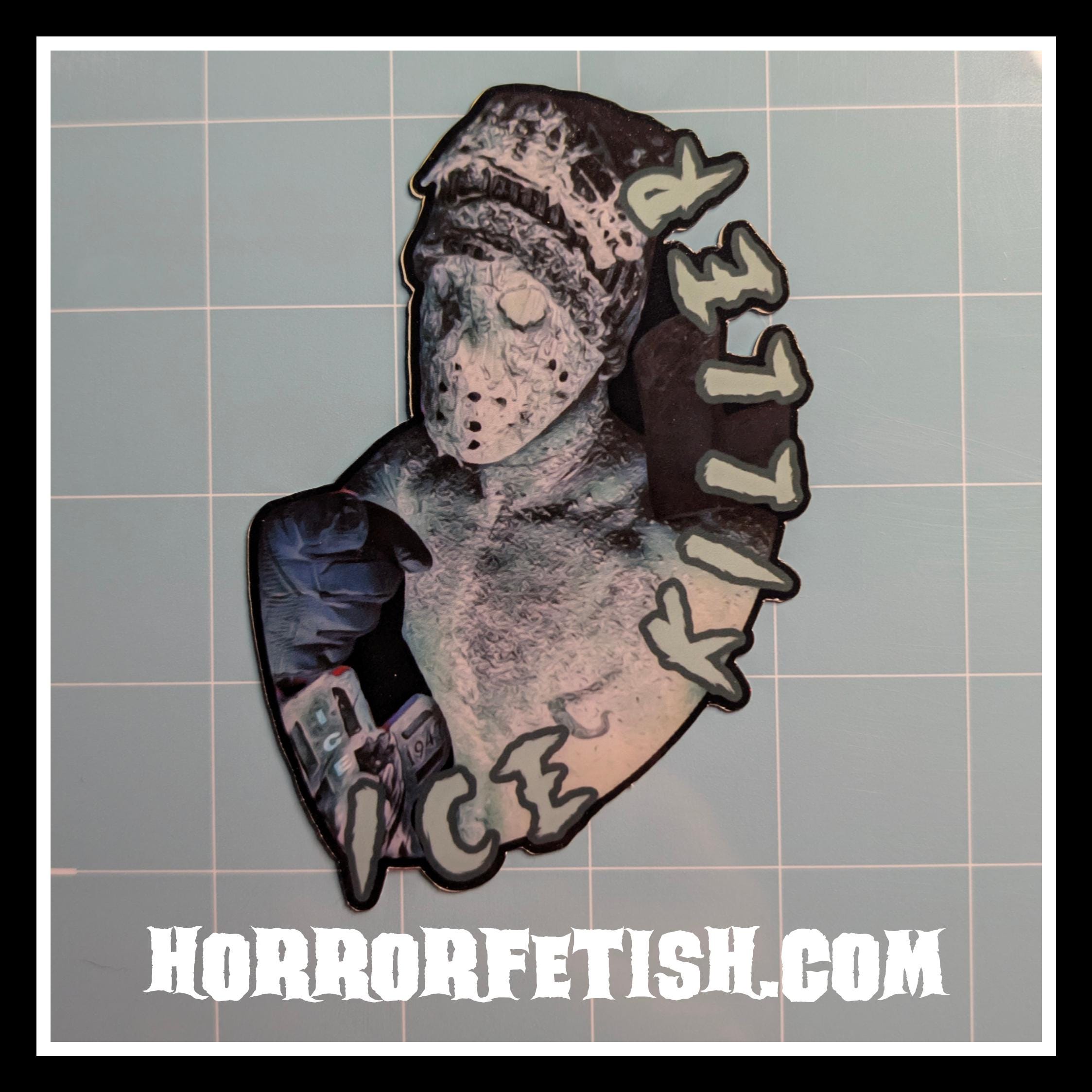 Political | 18+ Horror Cosplay Die Cut Waterproof Laminated Stickers