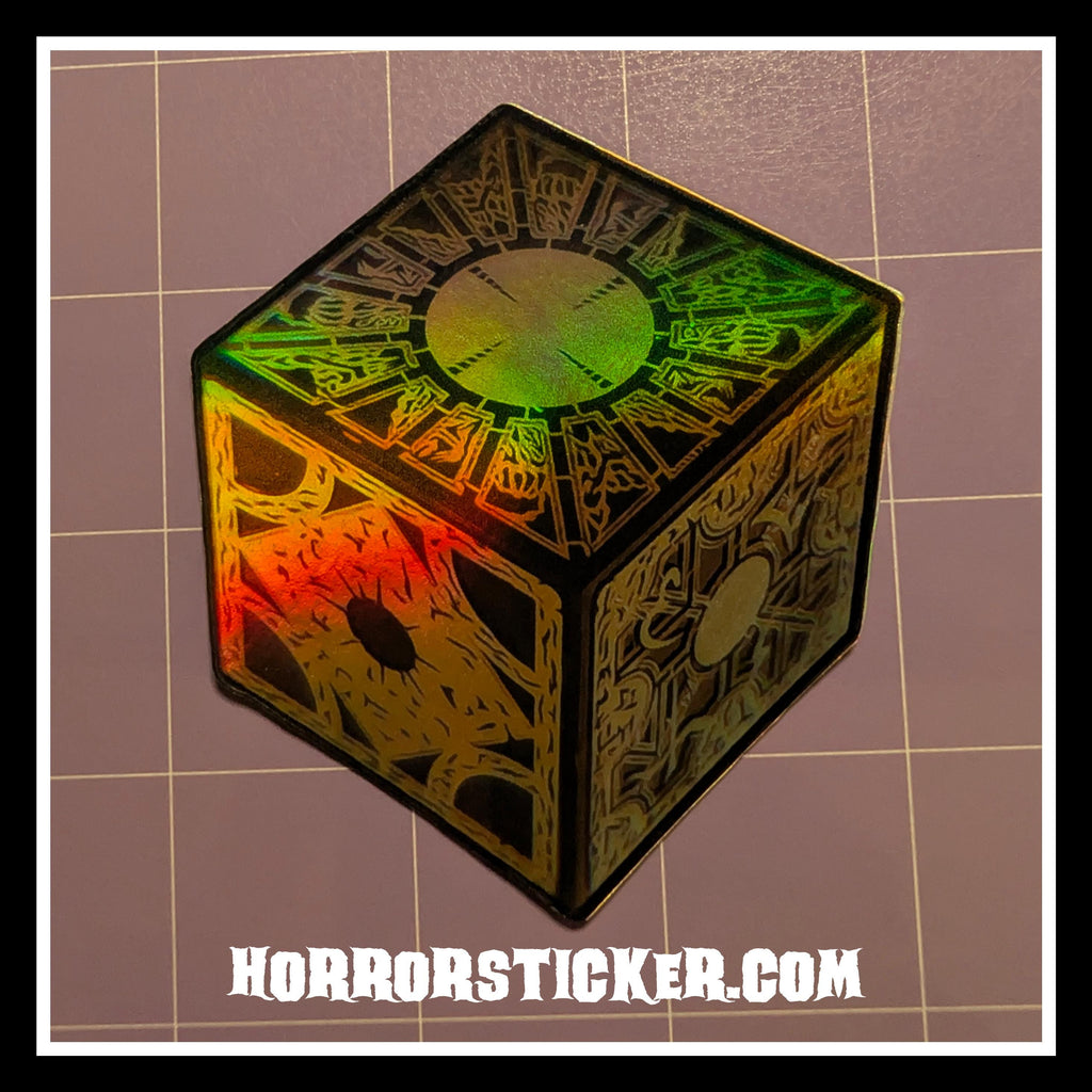 Hellraiser | Horror Die Cut Waterproof Laminated Stickers