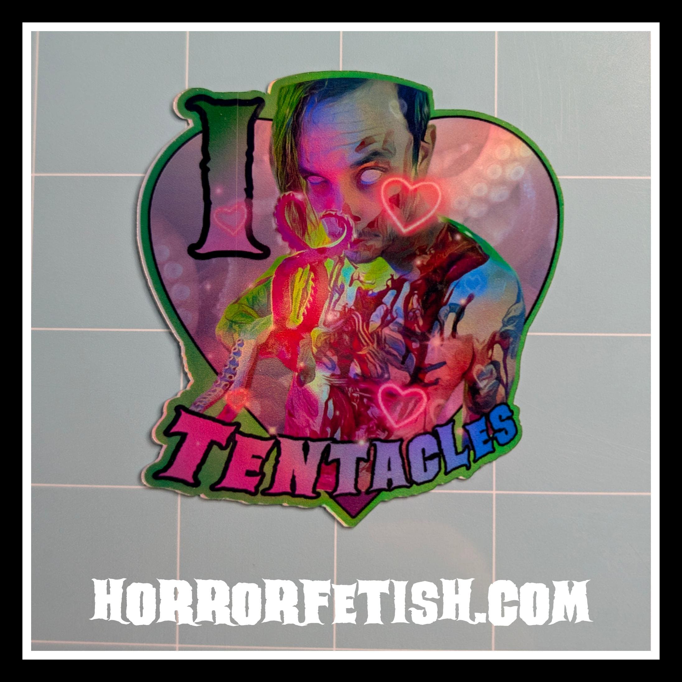 Tentacle Lover | 18+ Horror Cosplay Die Cut Waterproof Laminated Stickers