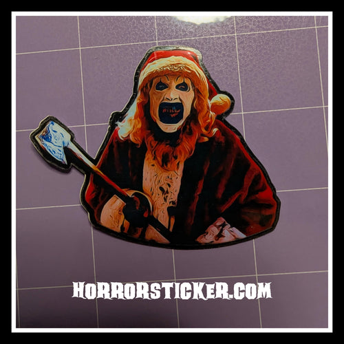 Art the Clown | Horror Die Cut Waterproof Laminated Sticker