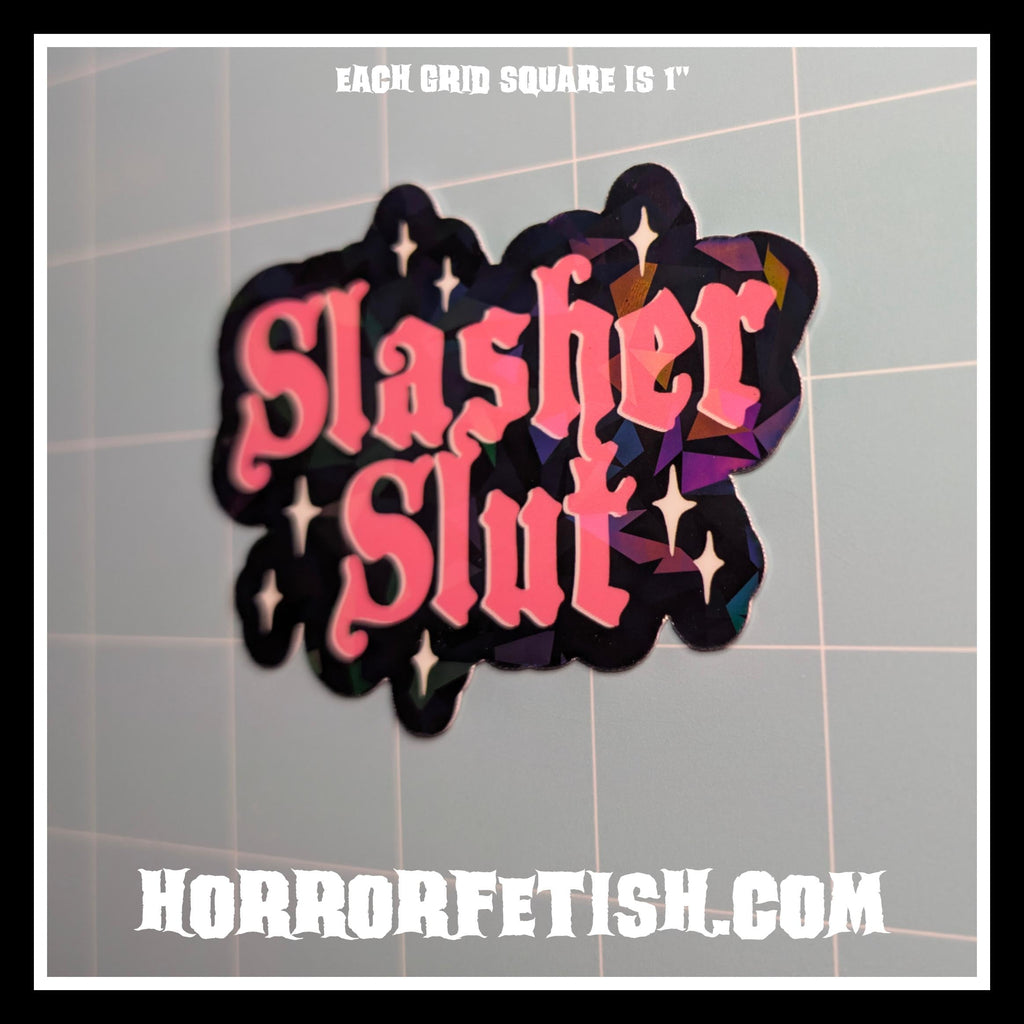 Horror Movie Fan Waterproof Laminated Die Cut Stickers