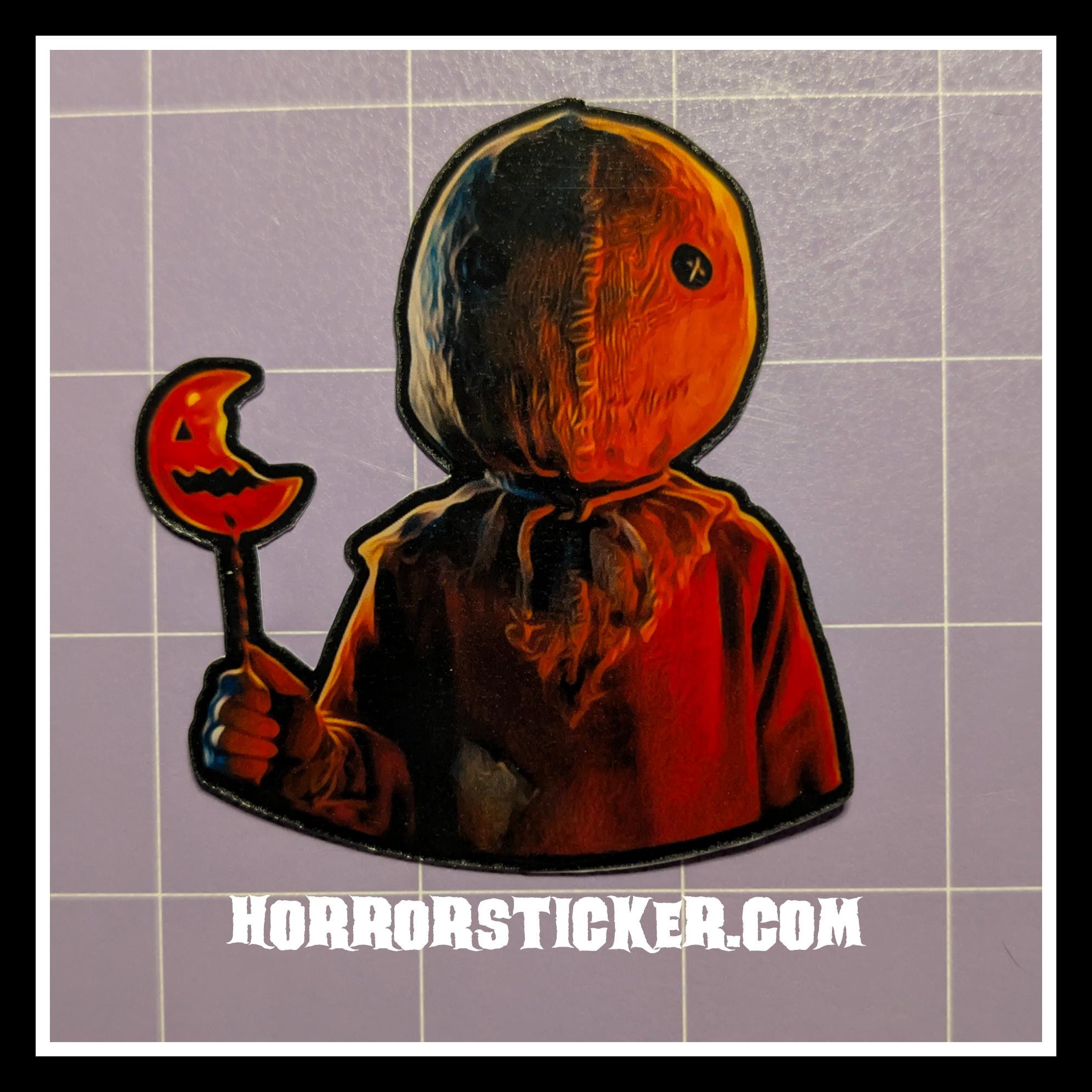 Trick R Treat | Horror Die Cut Waterproof Laminated Stickers