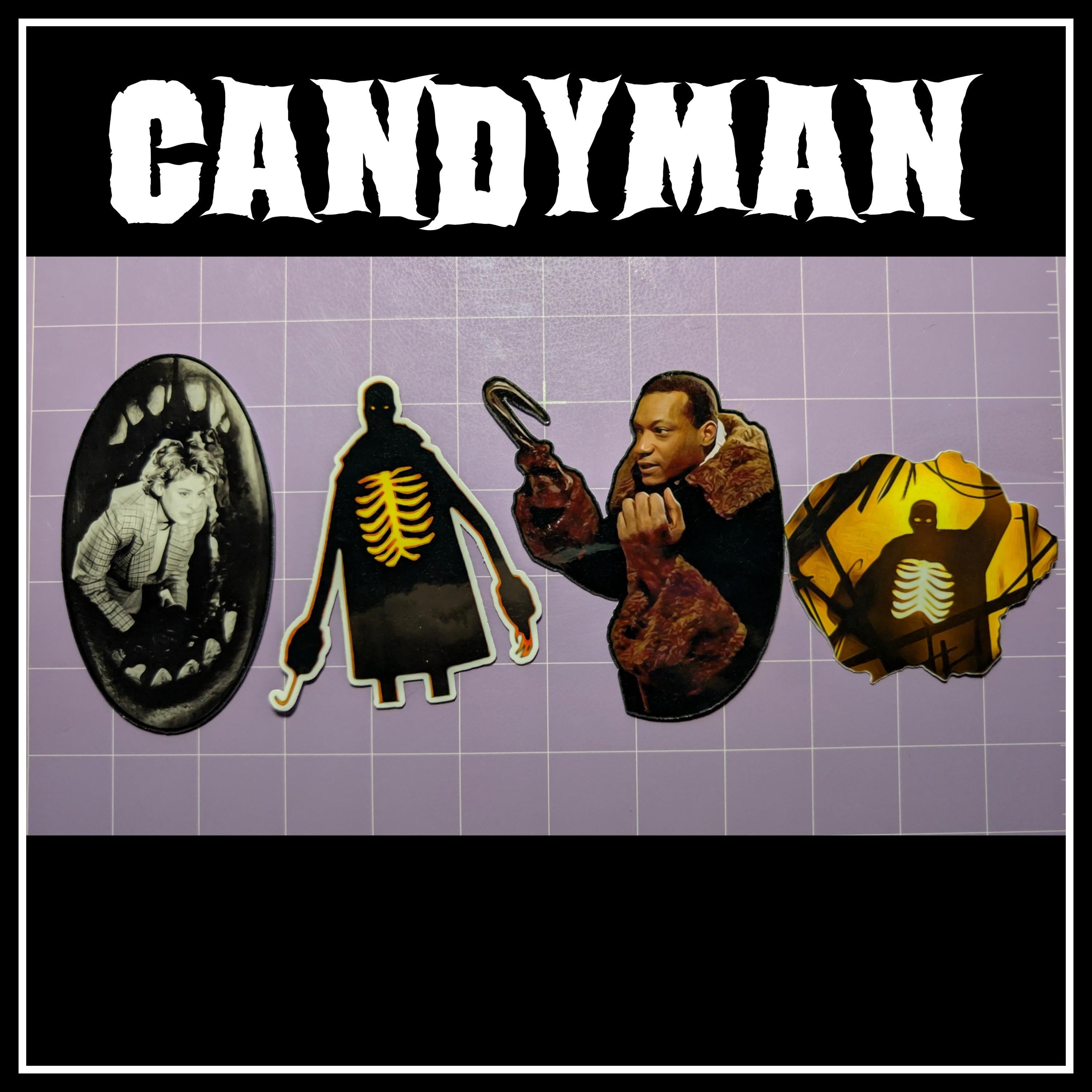 Candyman | Horror Die Cut Waterproof Laminated Stickers