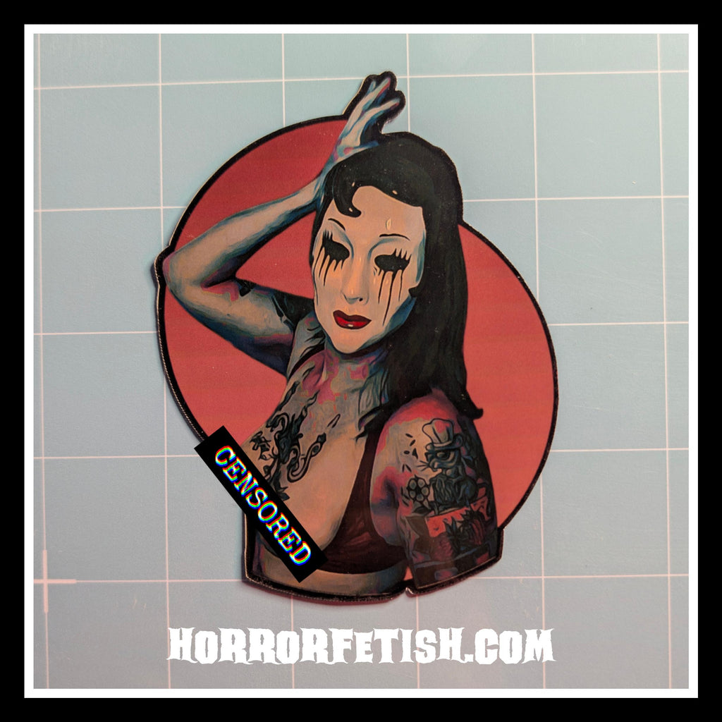Horror Fetish | 18+ Horror Cosplay Die Cut Waterproof Laminated Stickers