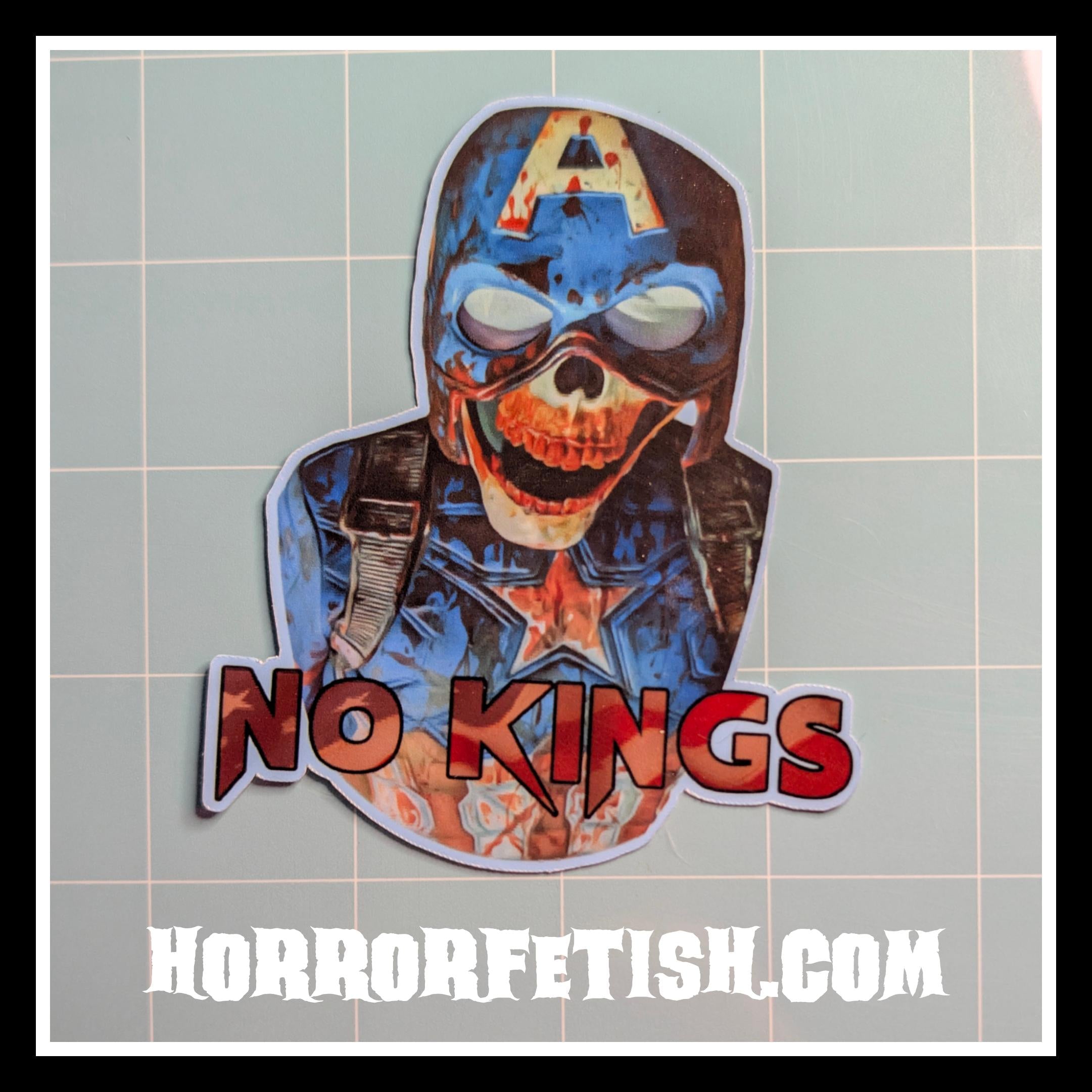 Political | 18+ Horror Cosplay Die Cut Waterproof Laminated Stickers