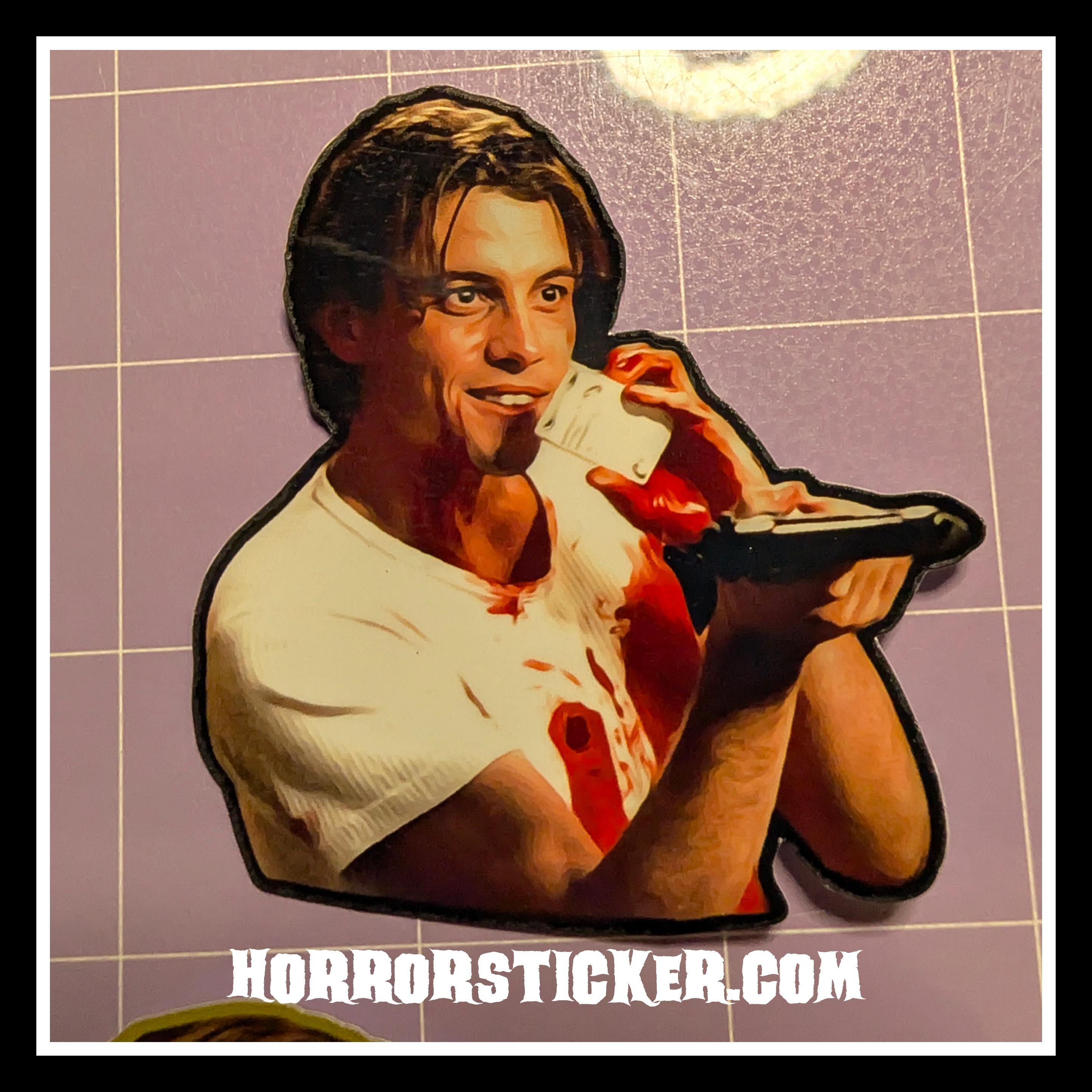 Scream | Horror Die Cut Waterproof Laminated Stickers