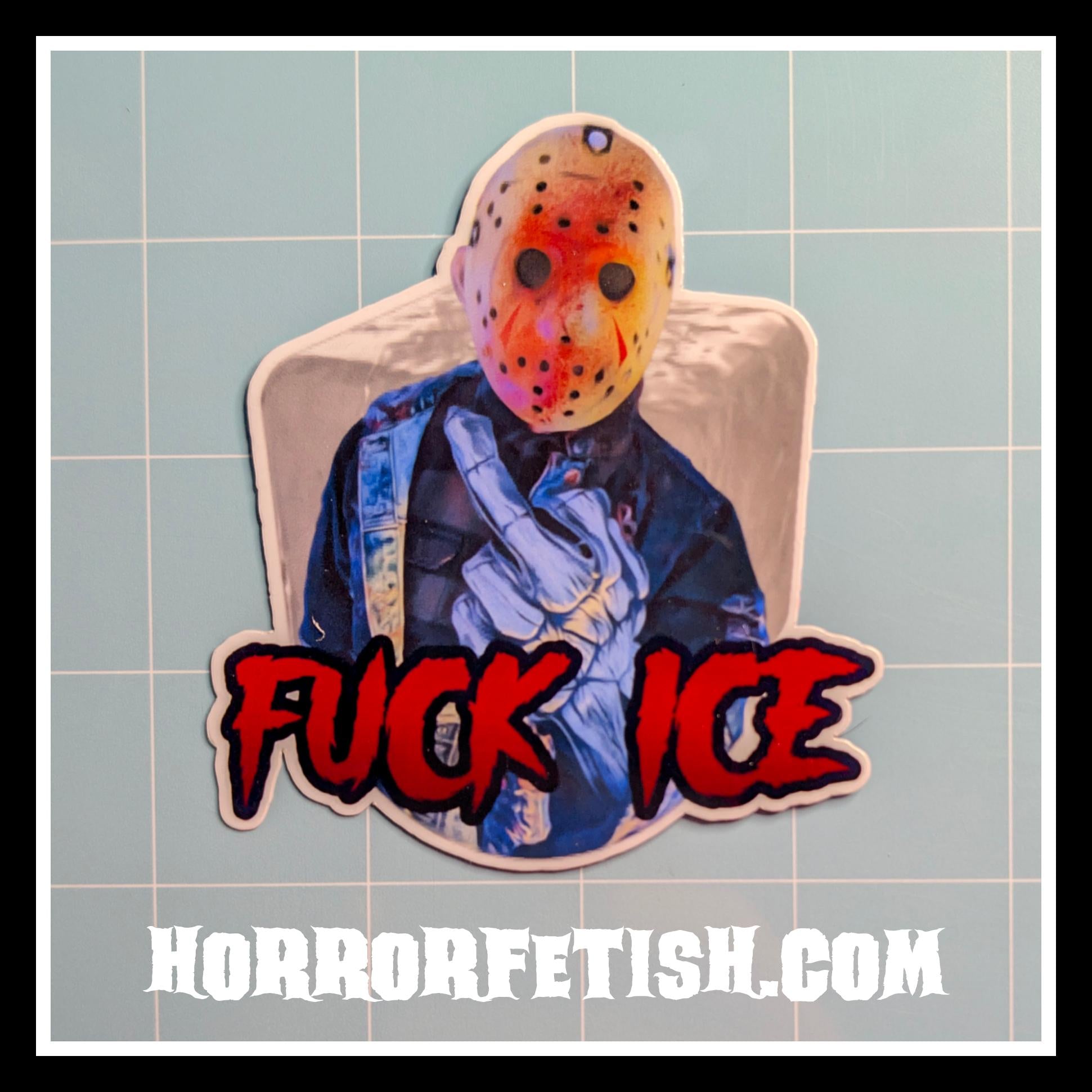 Political | 18+ Horror Cosplay Die Cut Waterproof Laminated Stickers