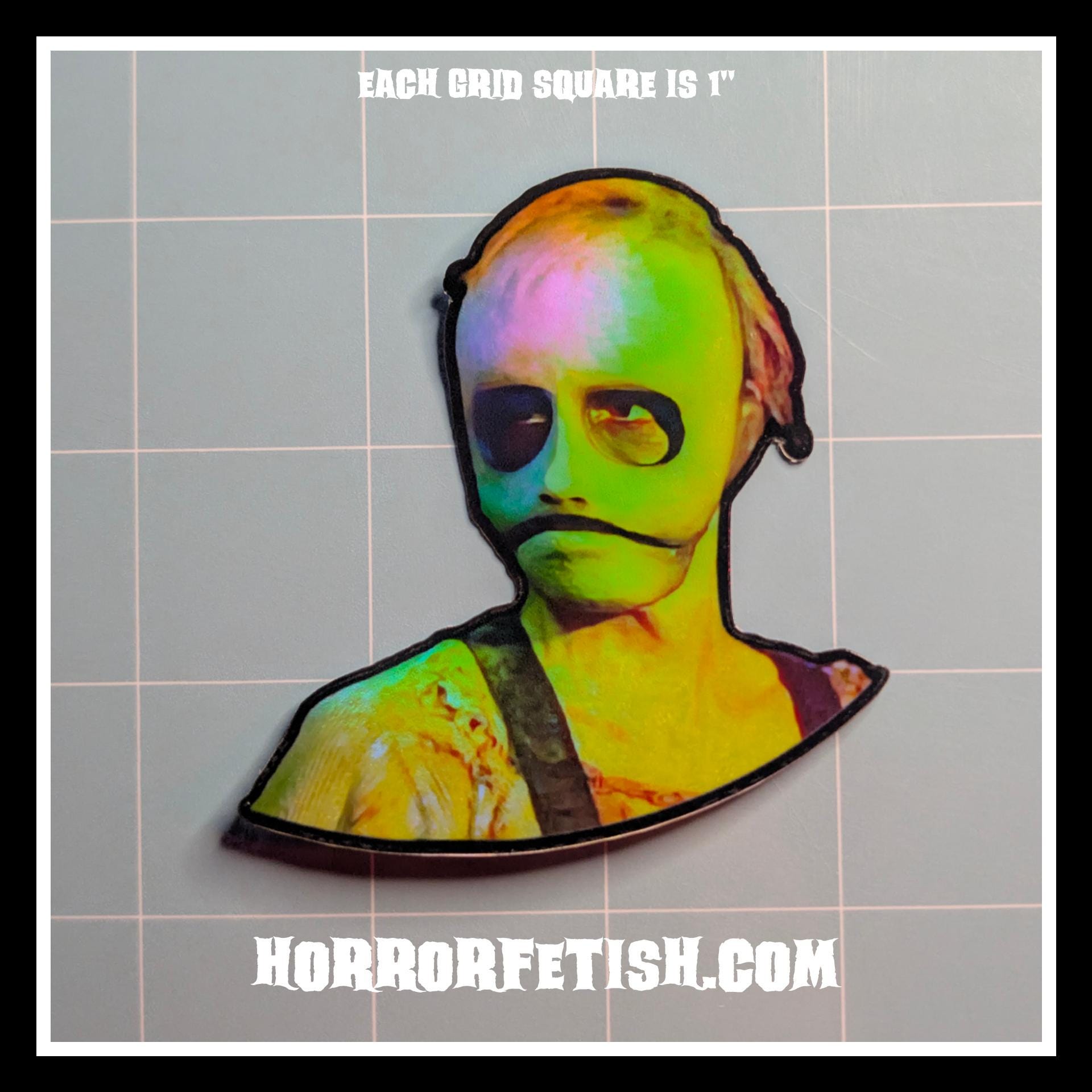 Misc Horror Character Inspired Die Cut Waterproof Laminated Stickers