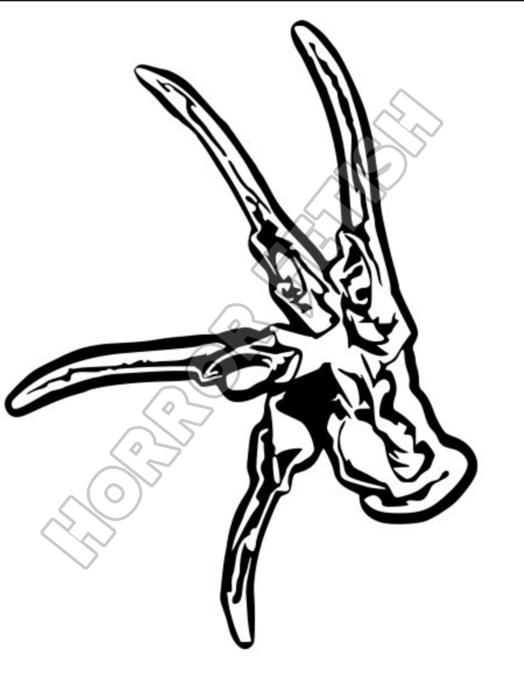 Freddy Krueger Glove | Nightmare on Elm Street | Vinyl Horror Car Decal