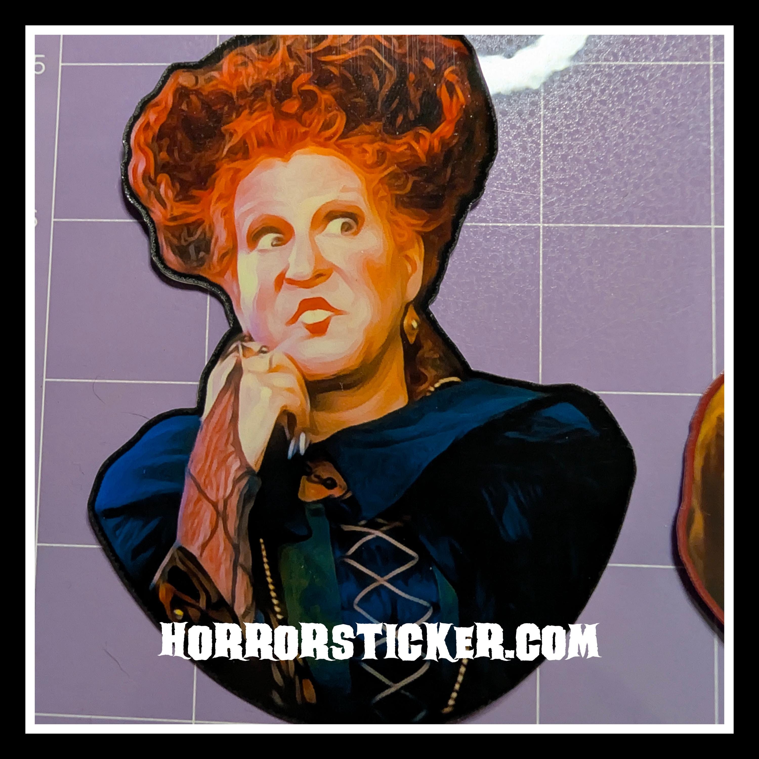 Hocus Pocus | Horror Die Cut Waterproof Laminated Stickers
