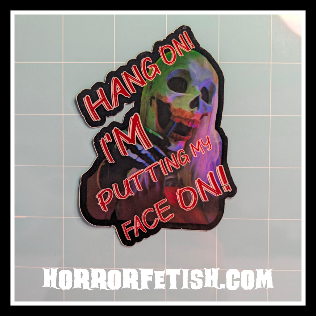 Death Spice | 18+ Horror Cosplay Die Cut Waterproof Laminated Stickers