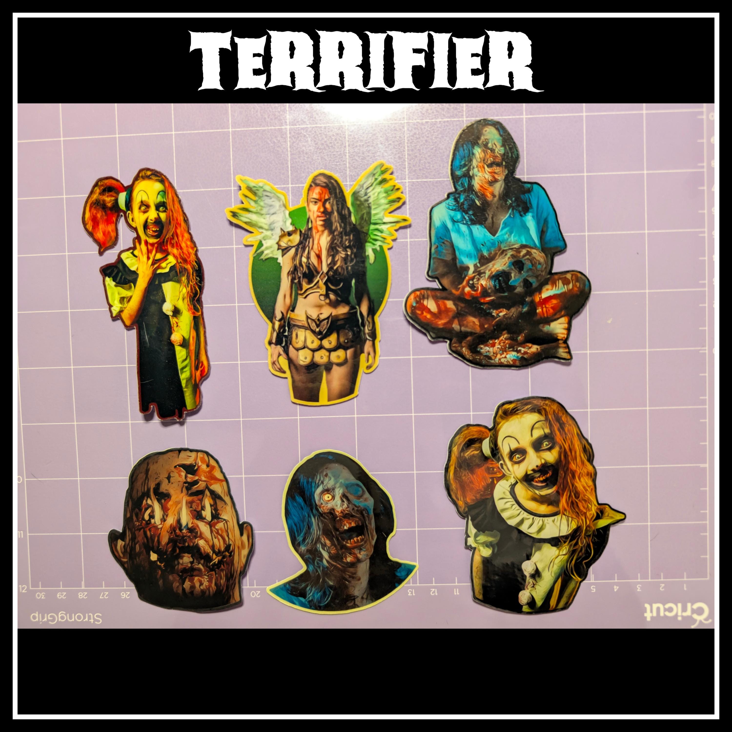 Terrifier | Horror Die Cut Waterproof Laminated Sticker