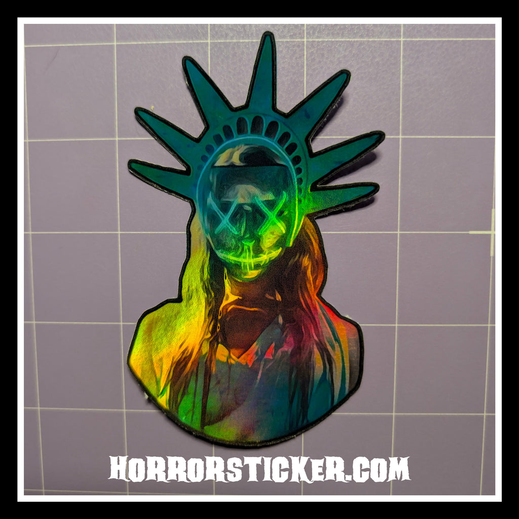 The Purge Election Year | Horror Die Cut Waterproof Laminated Stickers