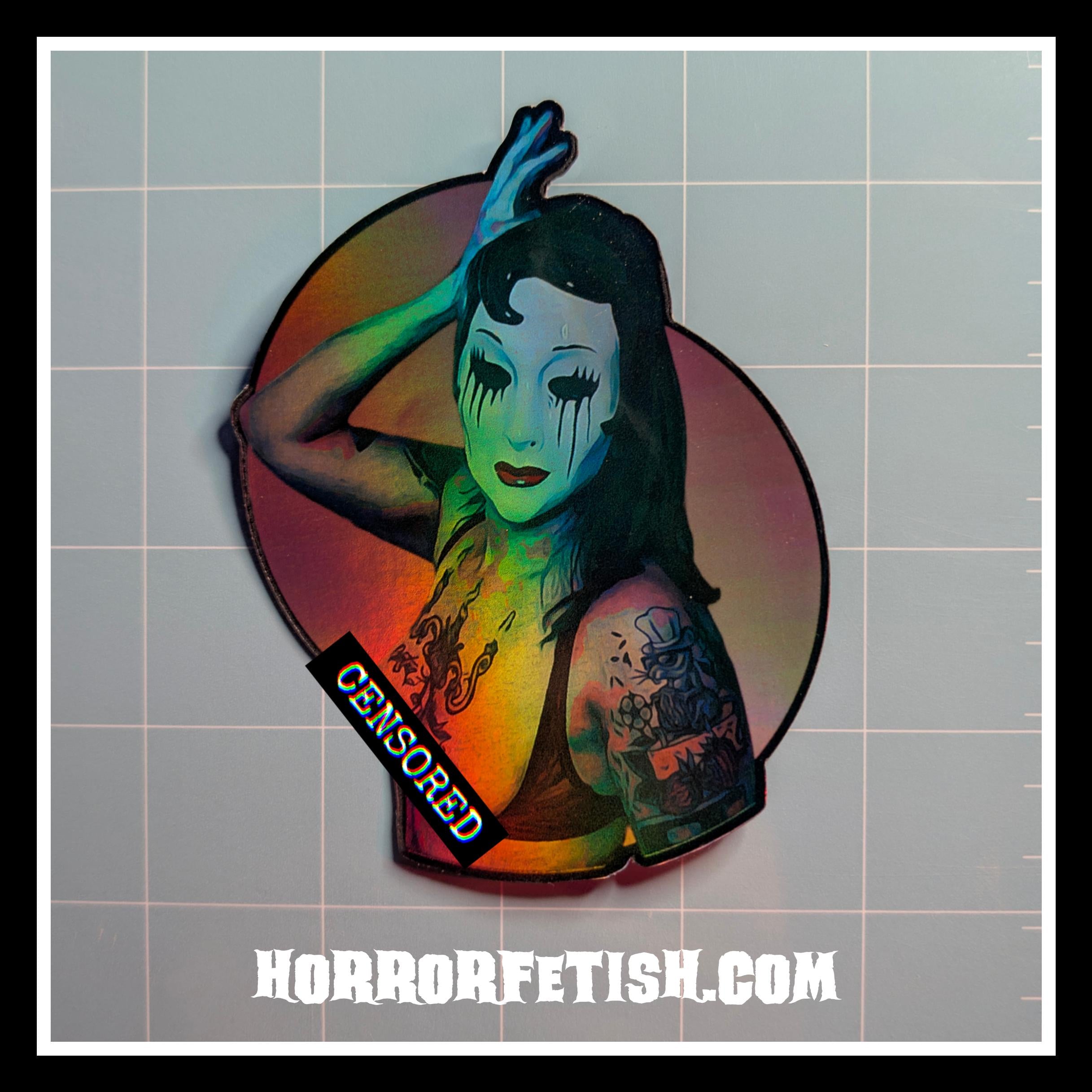 Horror Fetish | 18+ Horror Cosplay Die Cut Waterproof Laminated Stickers