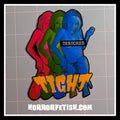 Horror Fetish | 18+ Horror Cosplay Die Cut Waterproof Laminated Stickers