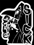 SICK | Plague Doctor | Vinyl Horror Car Decal