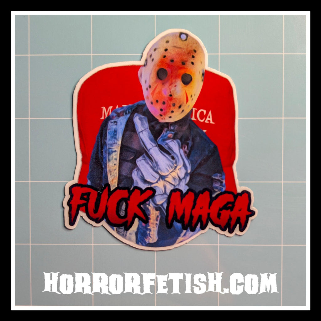 Political | 18+ Horror Cosplay Die Cut Waterproof Laminated Stickers