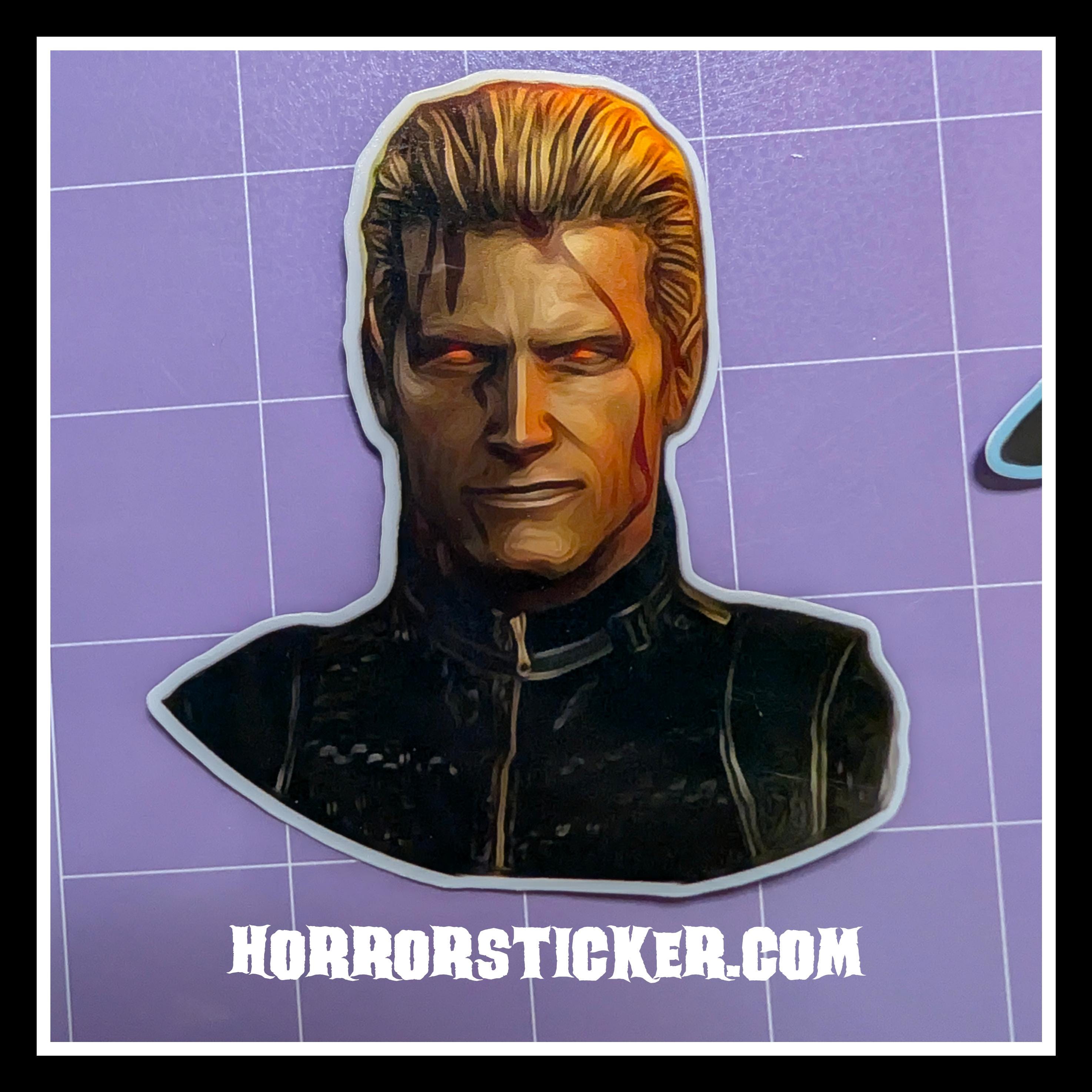 Resident Evil | Horror Die Cut Waterproof Laminated Stickers
