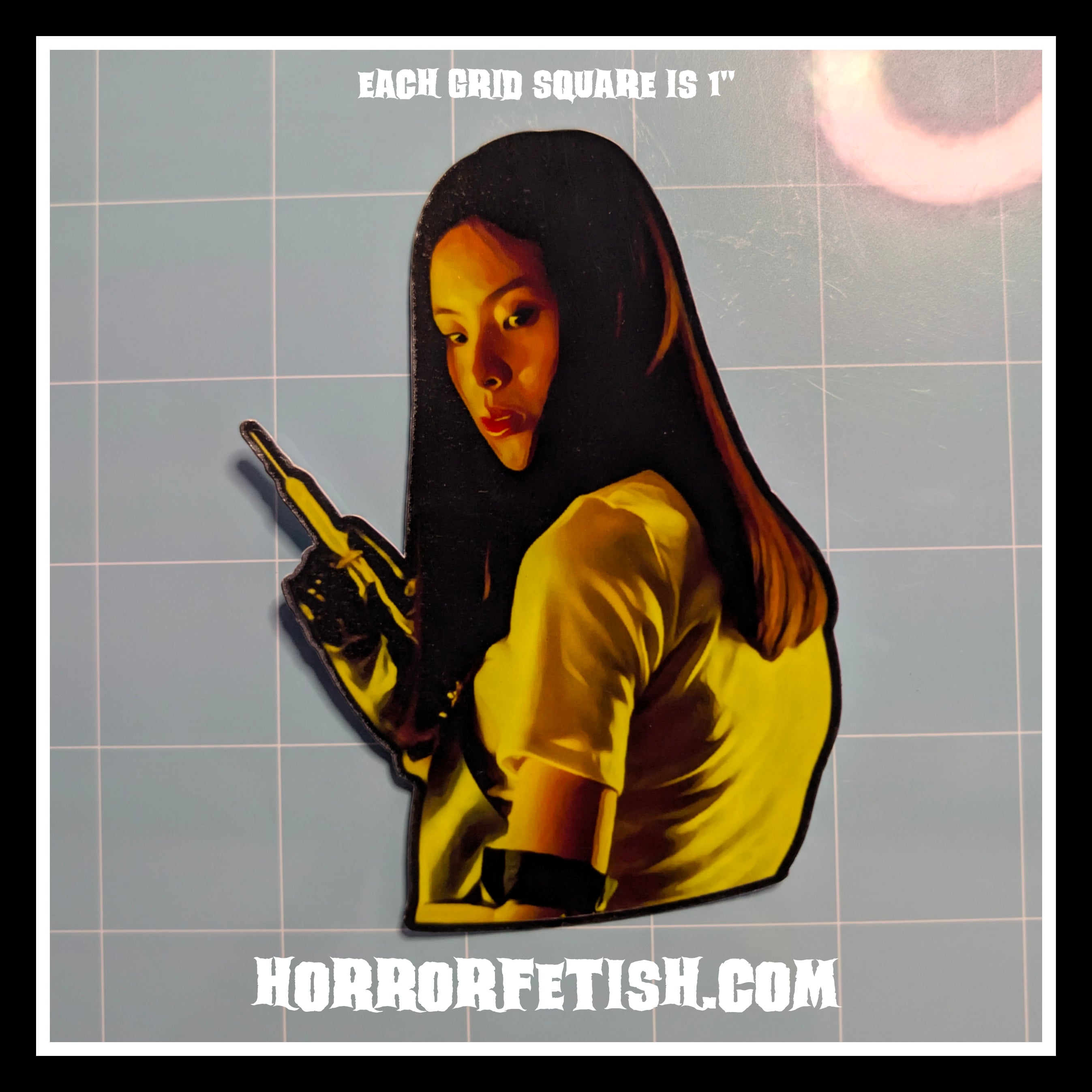 Asian Horror | Horror Die Cut Waterproof Laminated Sticker