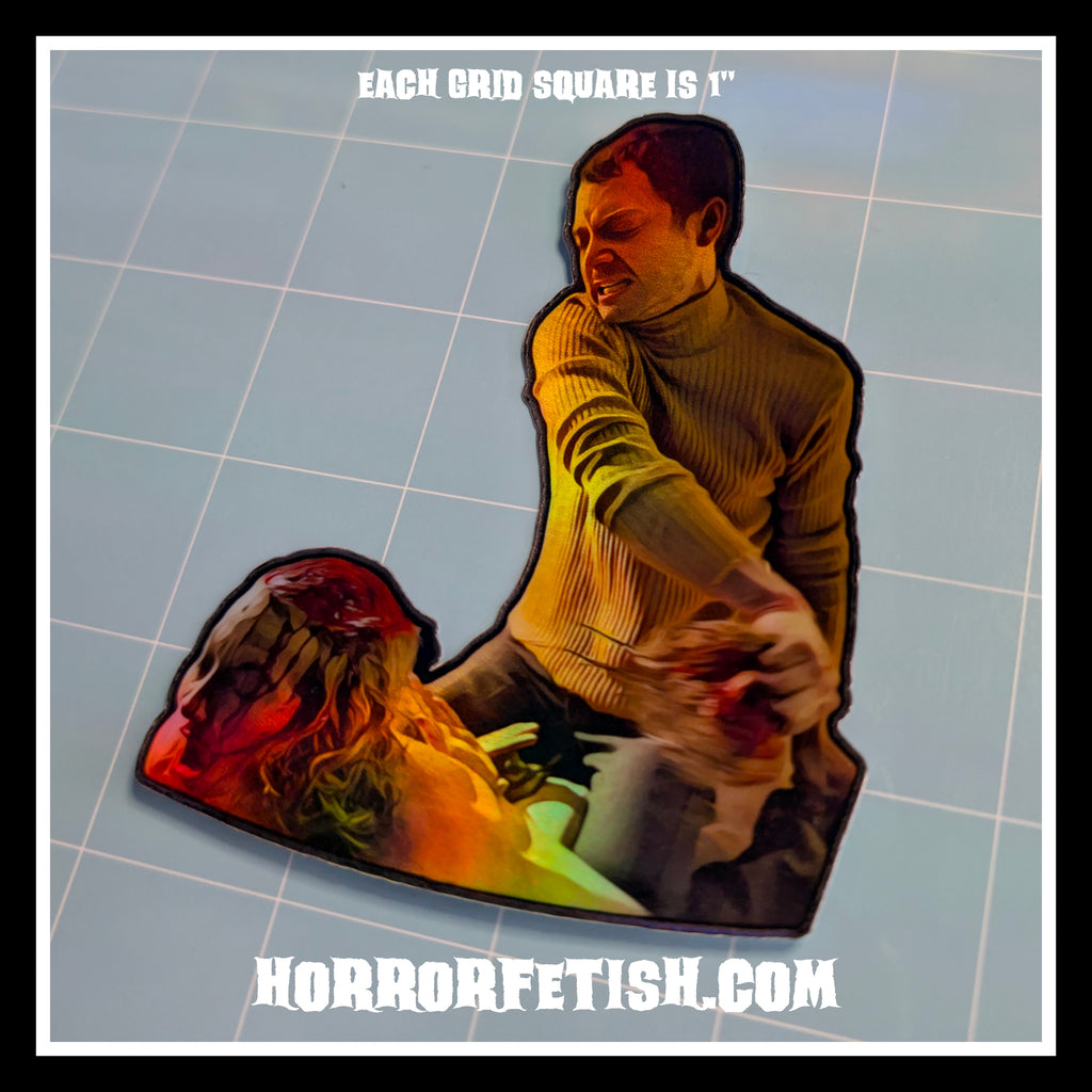 Maniac 2012 | Horror Die Cut Waterproof Laminated Sticker