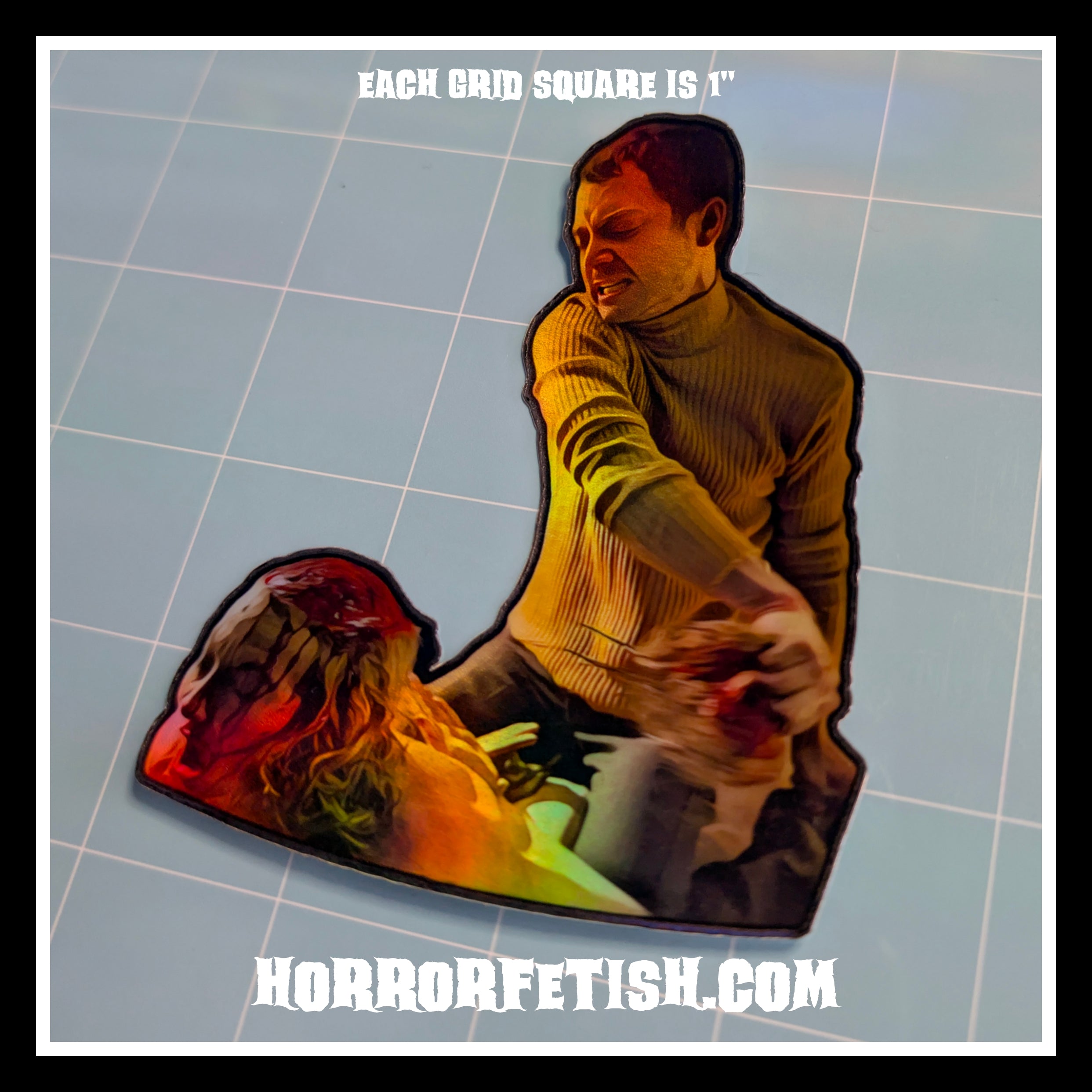Maniac 2012 | Horror Die Cut Waterproof Laminated Sticker