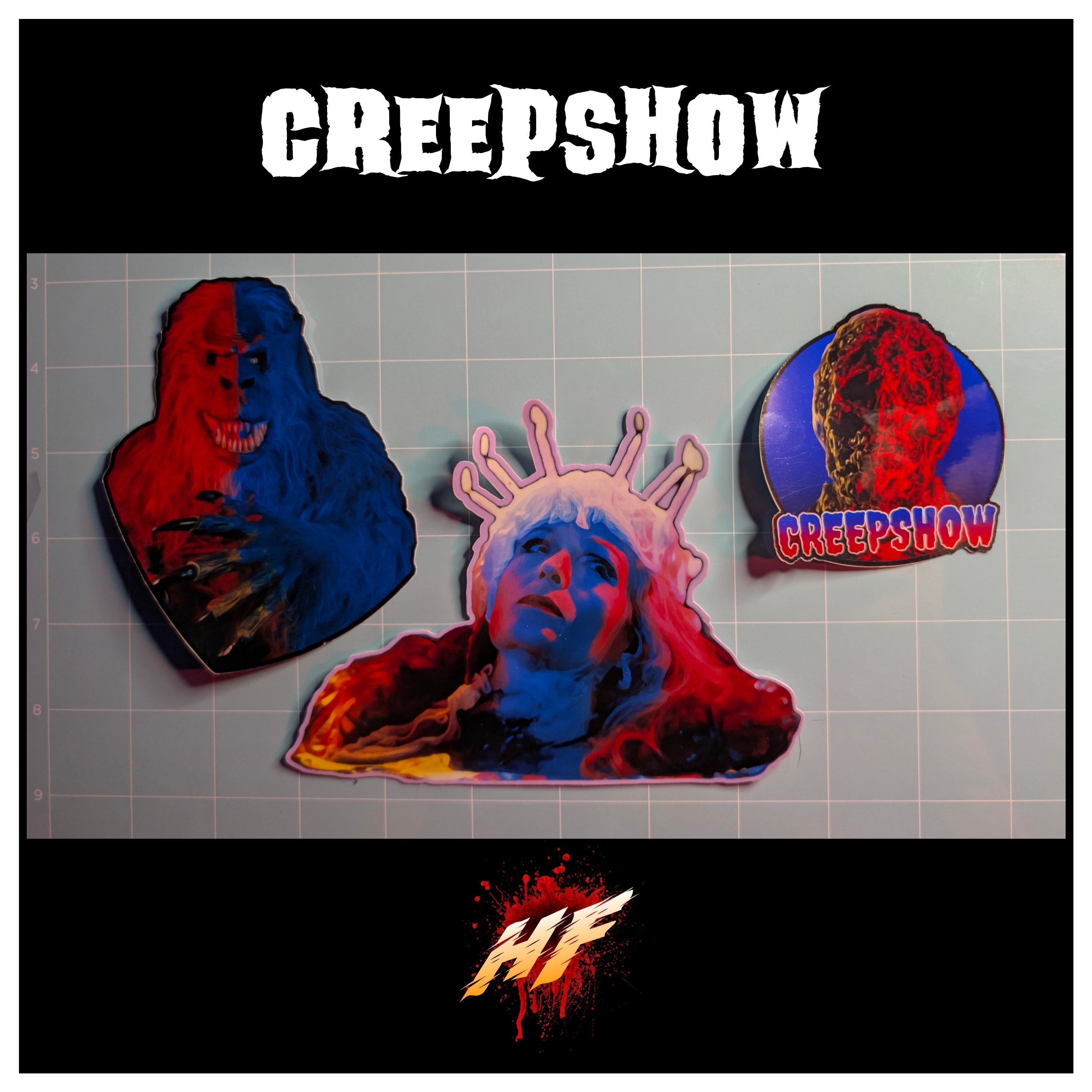 Creepshow | Horror Die Cut Waterproof Laminated Sticker