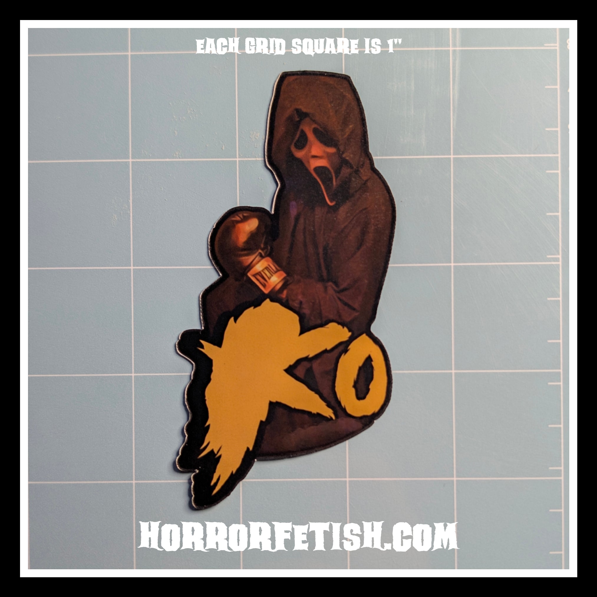 Ghostface Set 5 | 18+ Horror Cosplay Die Cut Waterproof Laminated Stickers