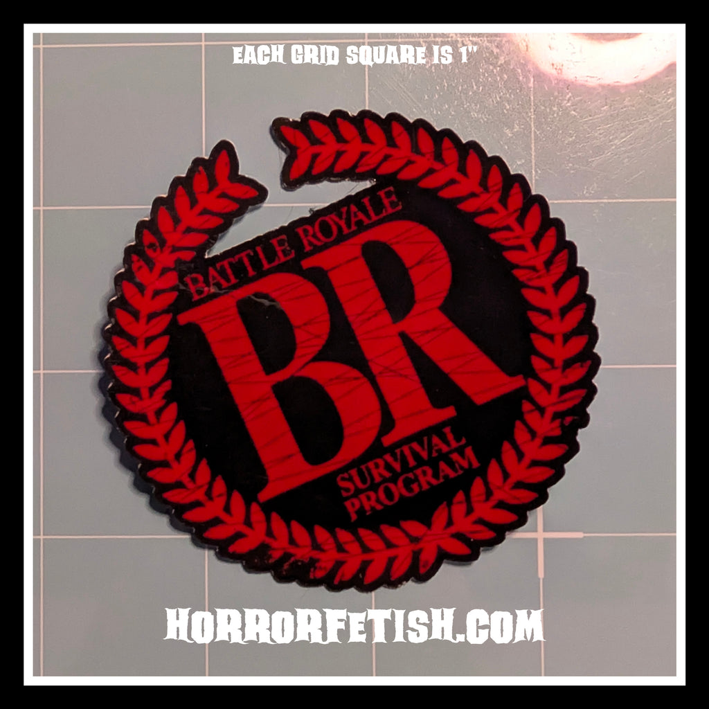 Asian Horror | Horror Die Cut Waterproof Laminated Sticker