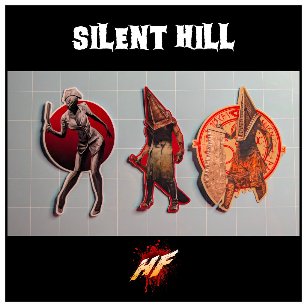 Silent Hill | Horror Die Cut Waterproof Laminated Sticker
