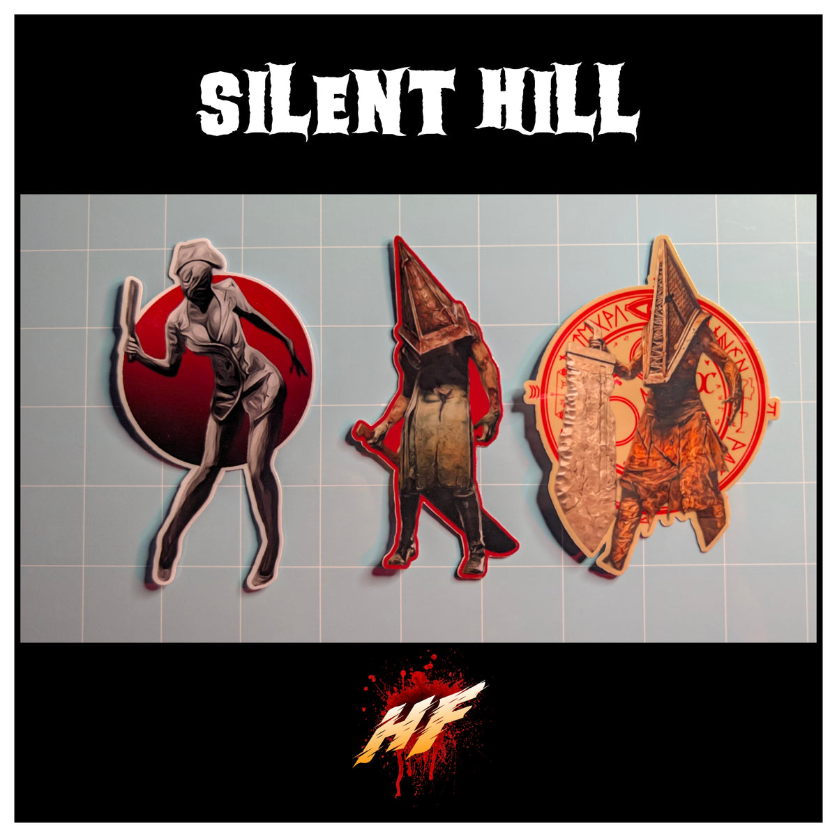 Silent Hill | Horror Die Cut Waterproof Laminated Sticker