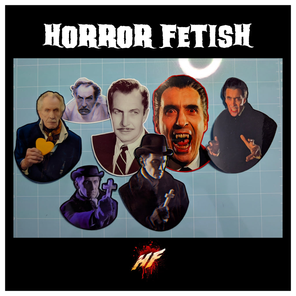Horror Kings | Horror Die Cut Waterproof Laminated Sticker
