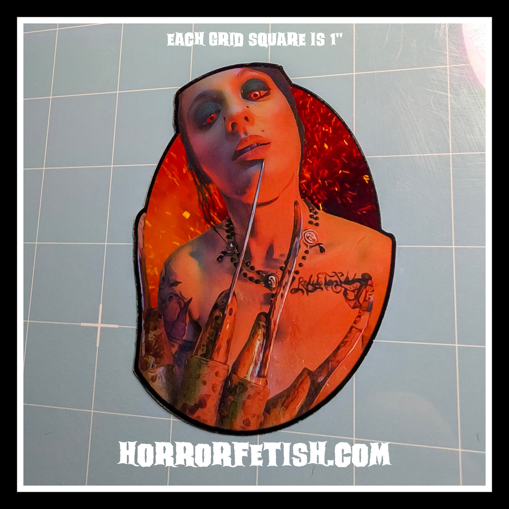 Freddy Krueger | 18+ Horror Cosplay Die Cut Waterproof Laminated Stickers
