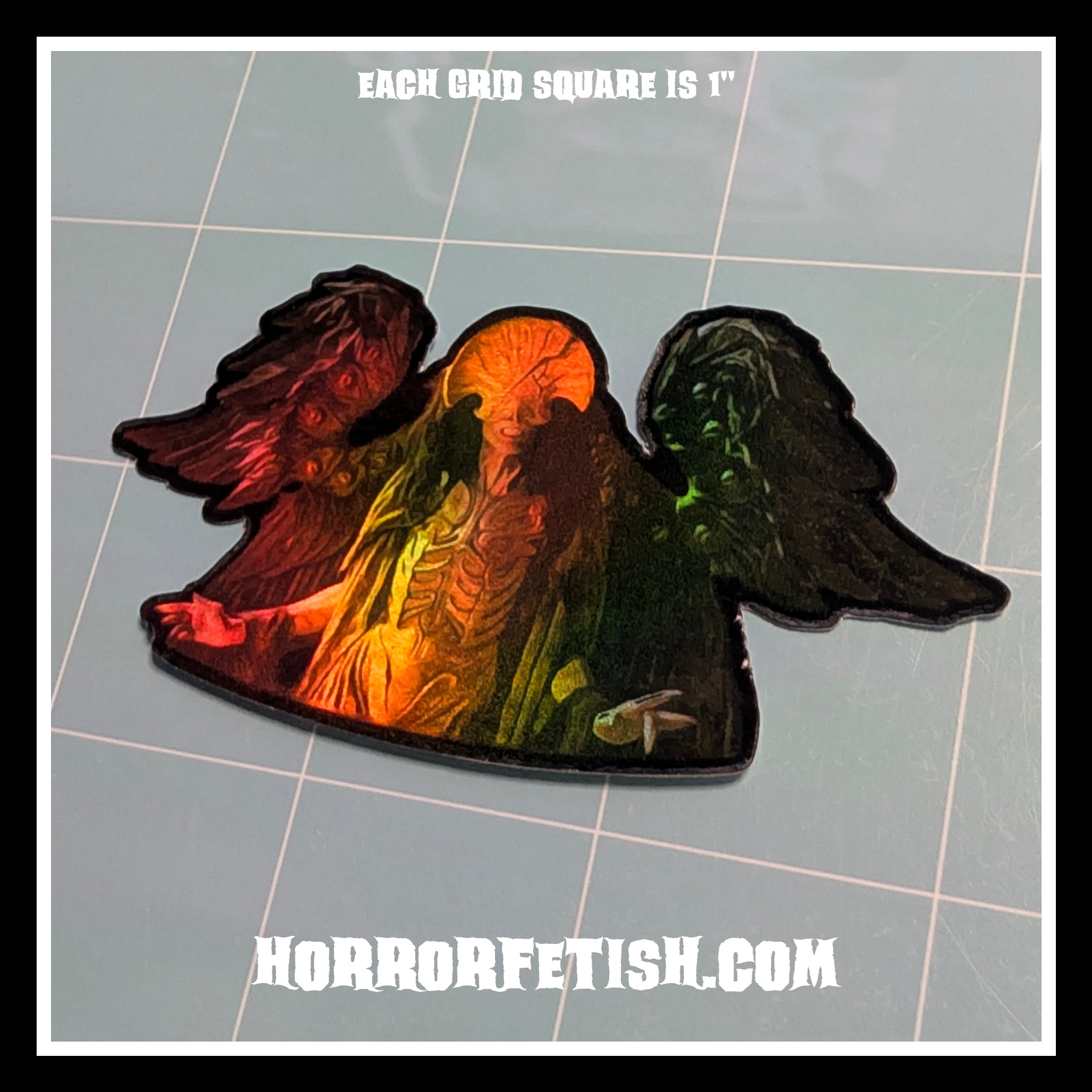 Hellboy | Horror Die Cut Waterproof Laminated Sticker