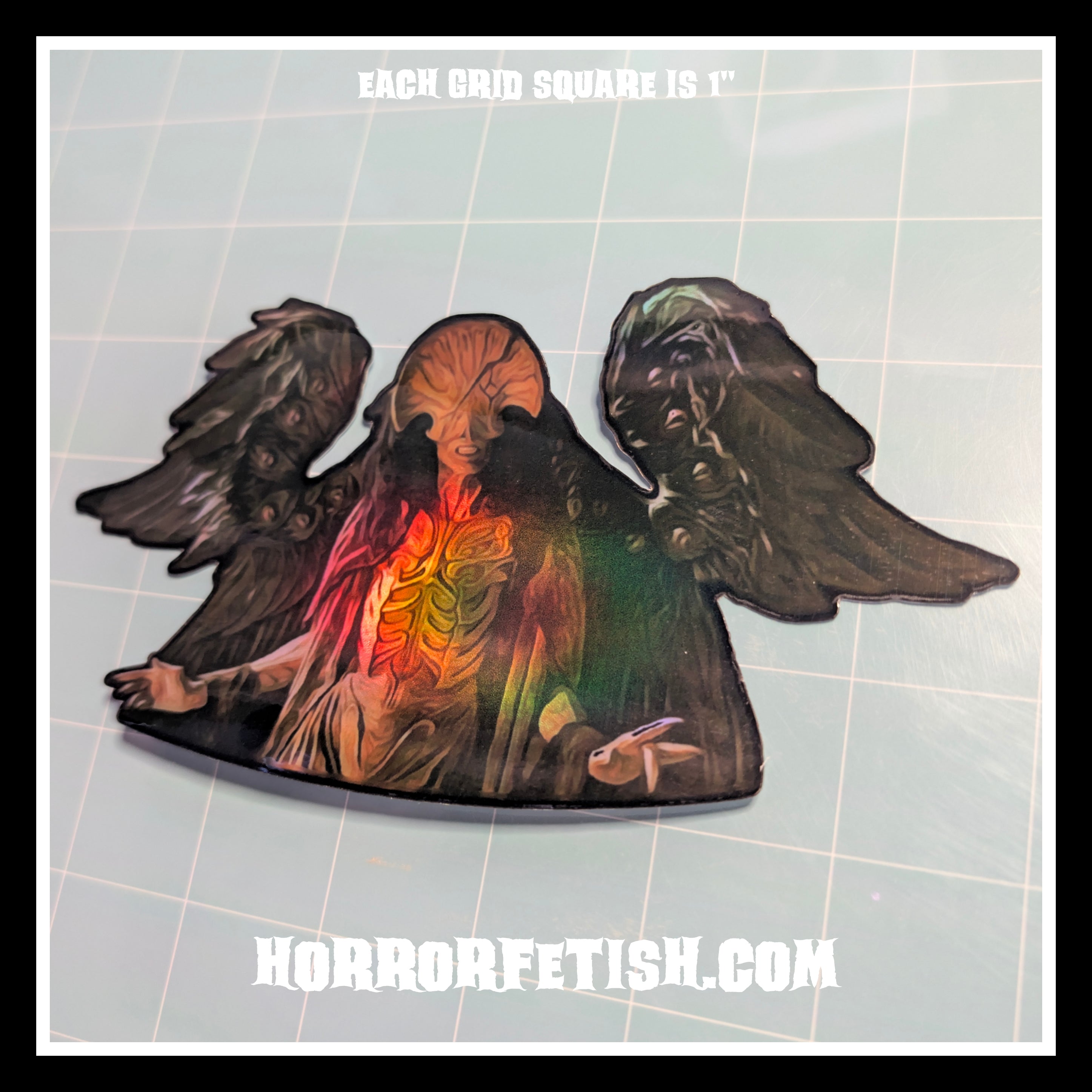 Hellboy | Horror Die Cut Waterproof Laminated Sticker