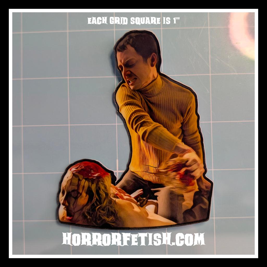 Maniac 2012 | Horror Die Cut Waterproof Laminated Sticker