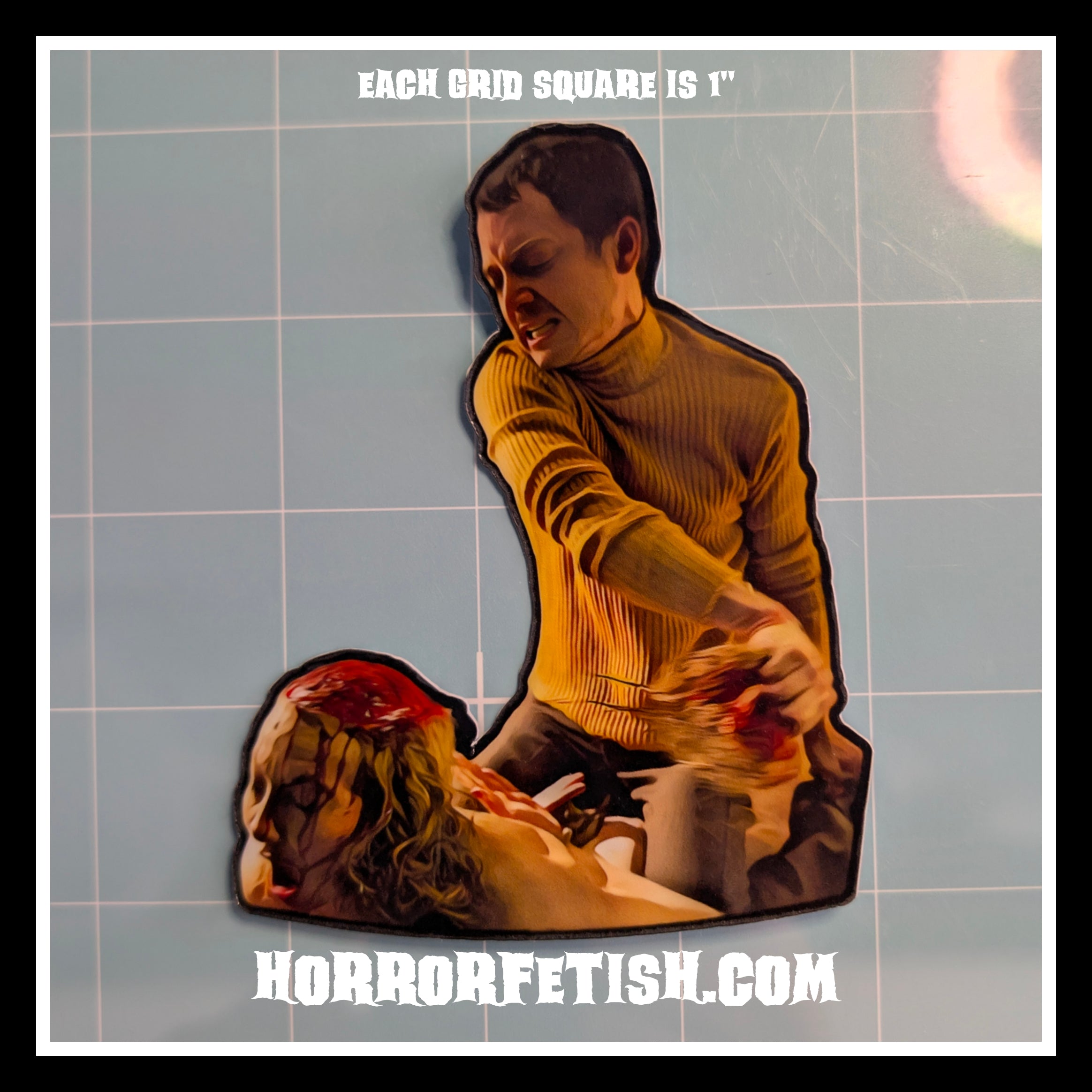 Maniac 2012 | Horror Die Cut Waterproof Laminated Sticker