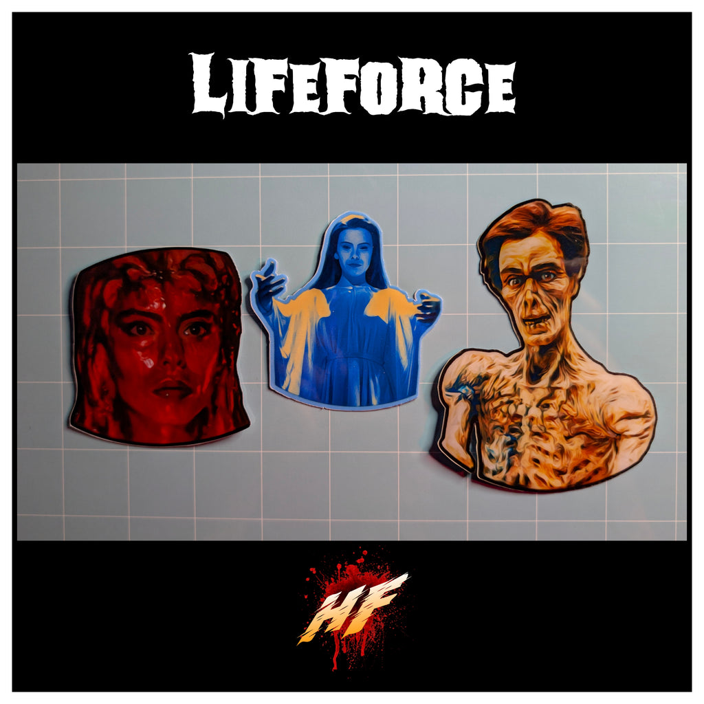 Lifeforce | Horror Die Cut Waterproof Laminated Sticker