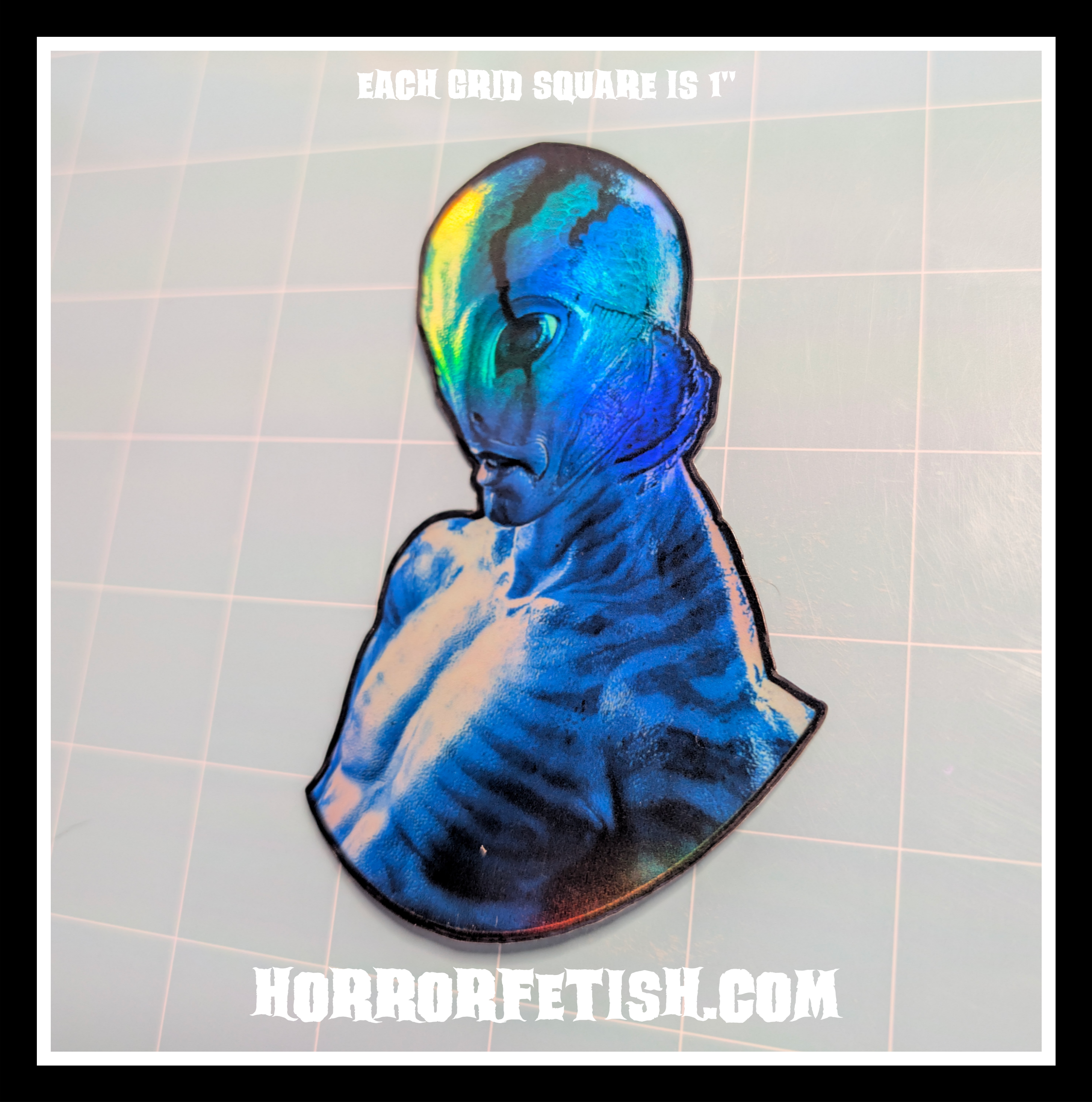 Hellboy | Horror Die Cut Waterproof Laminated Sticker