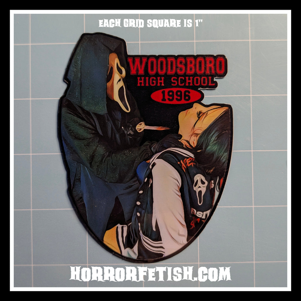 Ghostface Set 3 | 18+ Horror Cosplay Die Cut Waterproof Laminated Stickers